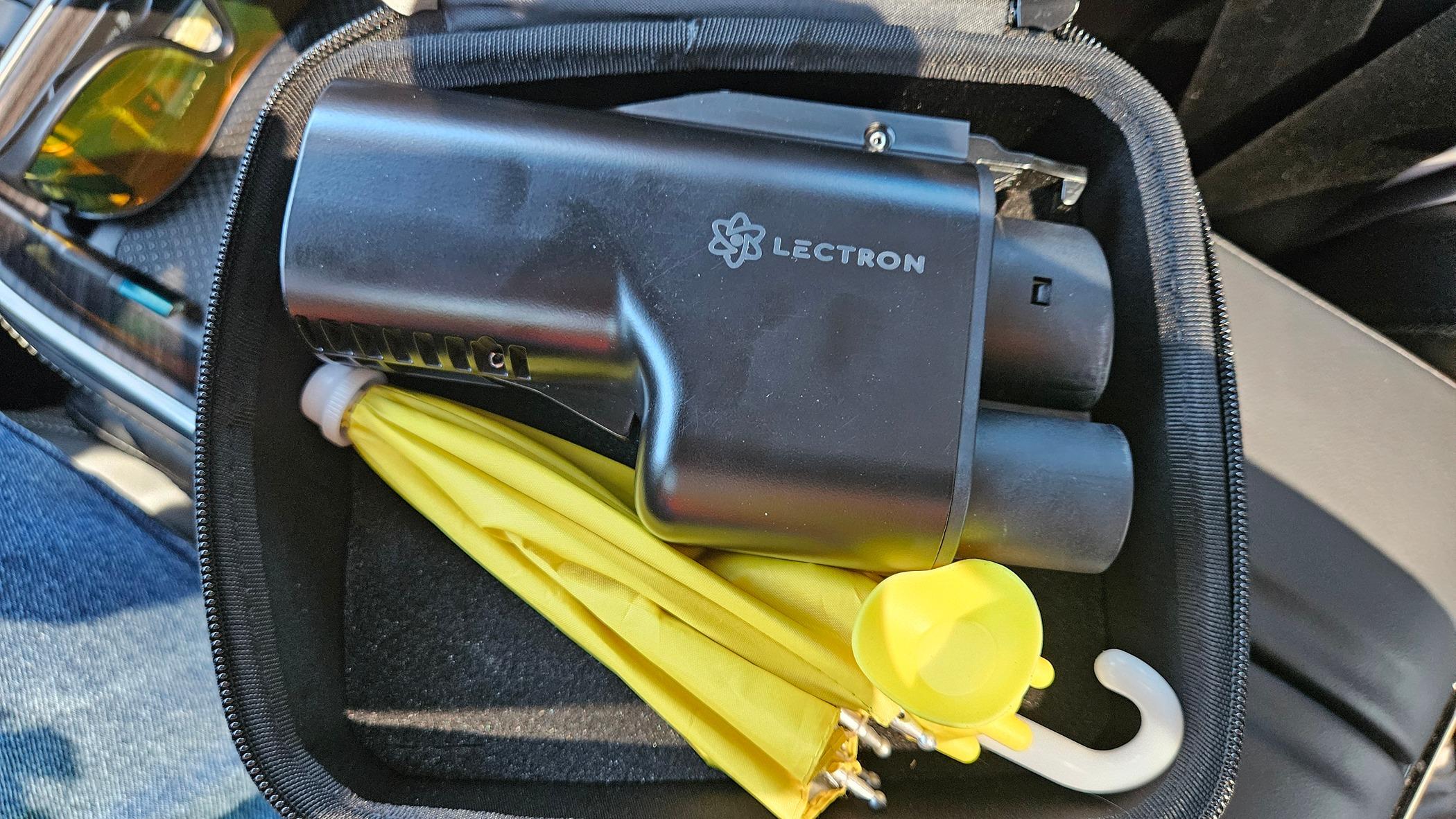 Rivian R1T R1S First experience with Lectron Supercharger adapter 20240603_140910