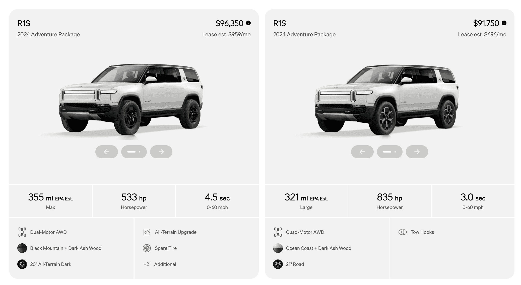 Rivian R1T R1S Only 2 R1S Left in OC/SoCal Area! 1717453565820-kf