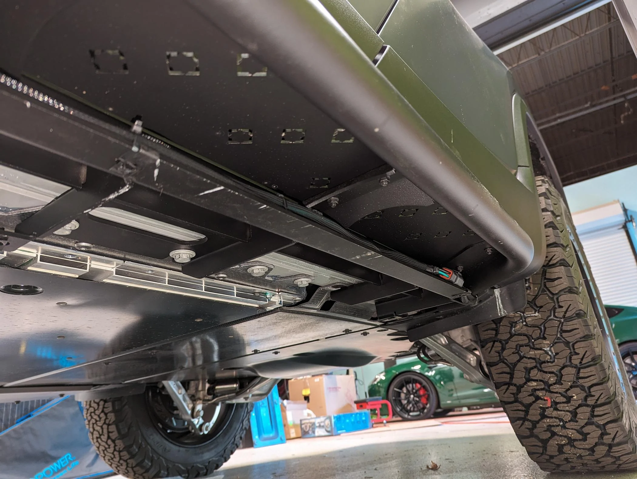 Rivian R1T R1S Let there be light!  LED Pod Lights for Bed Racks / Roof Racks / Camp Site - EV Sportline Kits PXL_20240422_192918920
