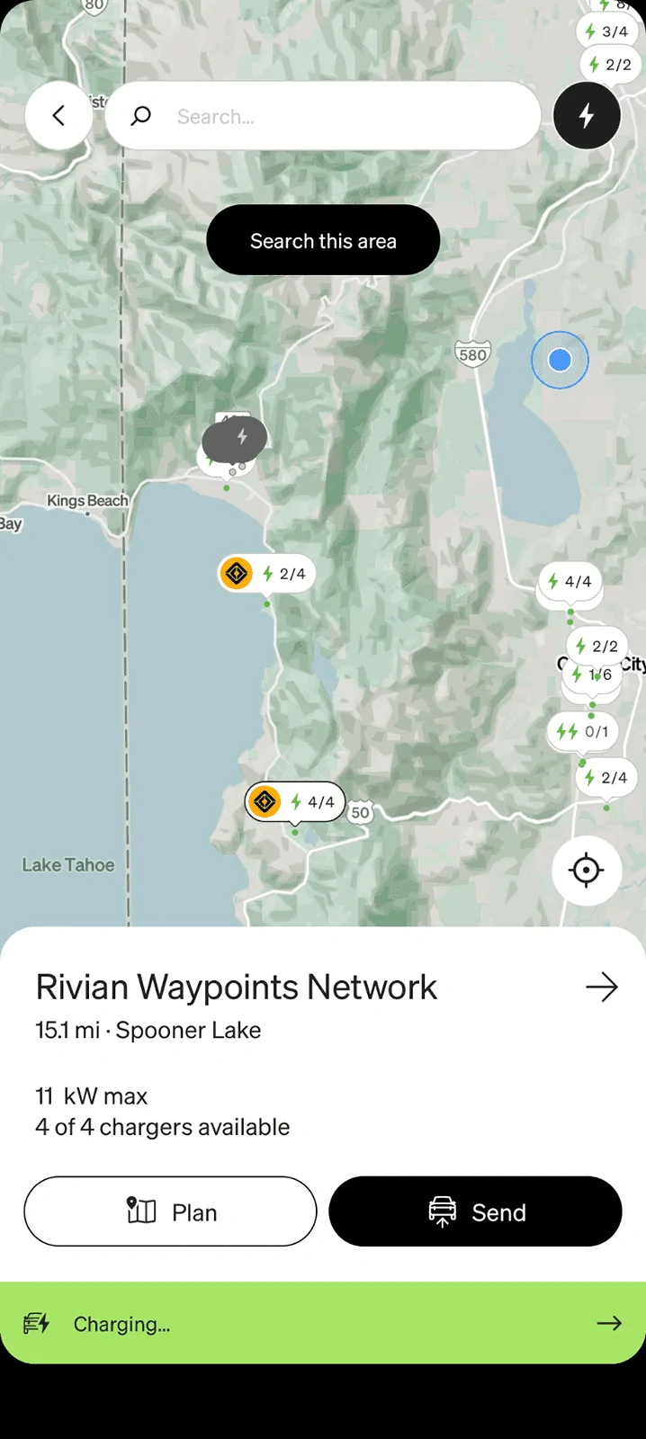 Rivian R1T R1S Route planner 1000015889