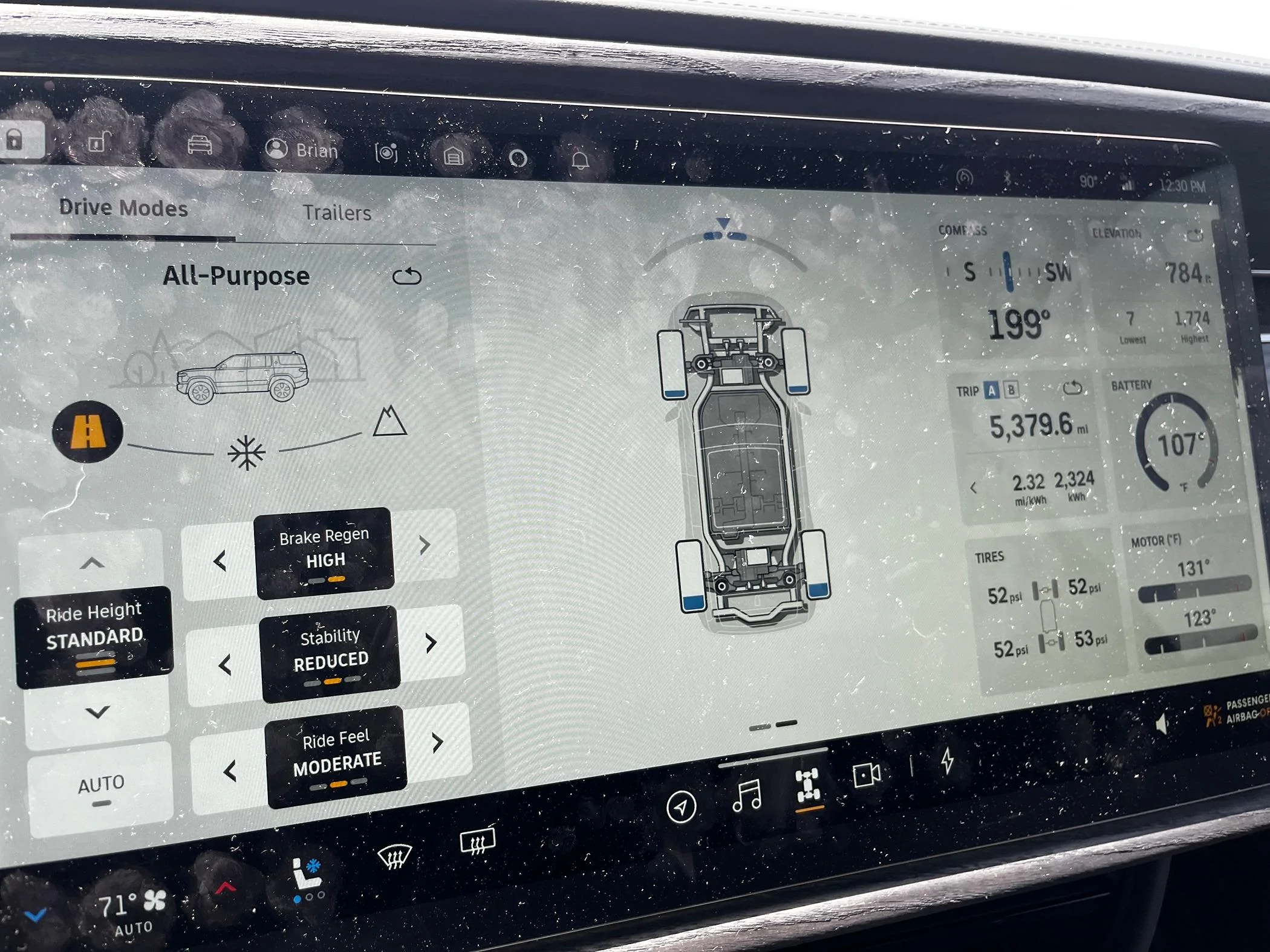 Rivian R1T R1S R1S Dual Motor; Any harm in choosing Reduced Stability for kinda Sport Mode? 2024-06-04 12.30.41