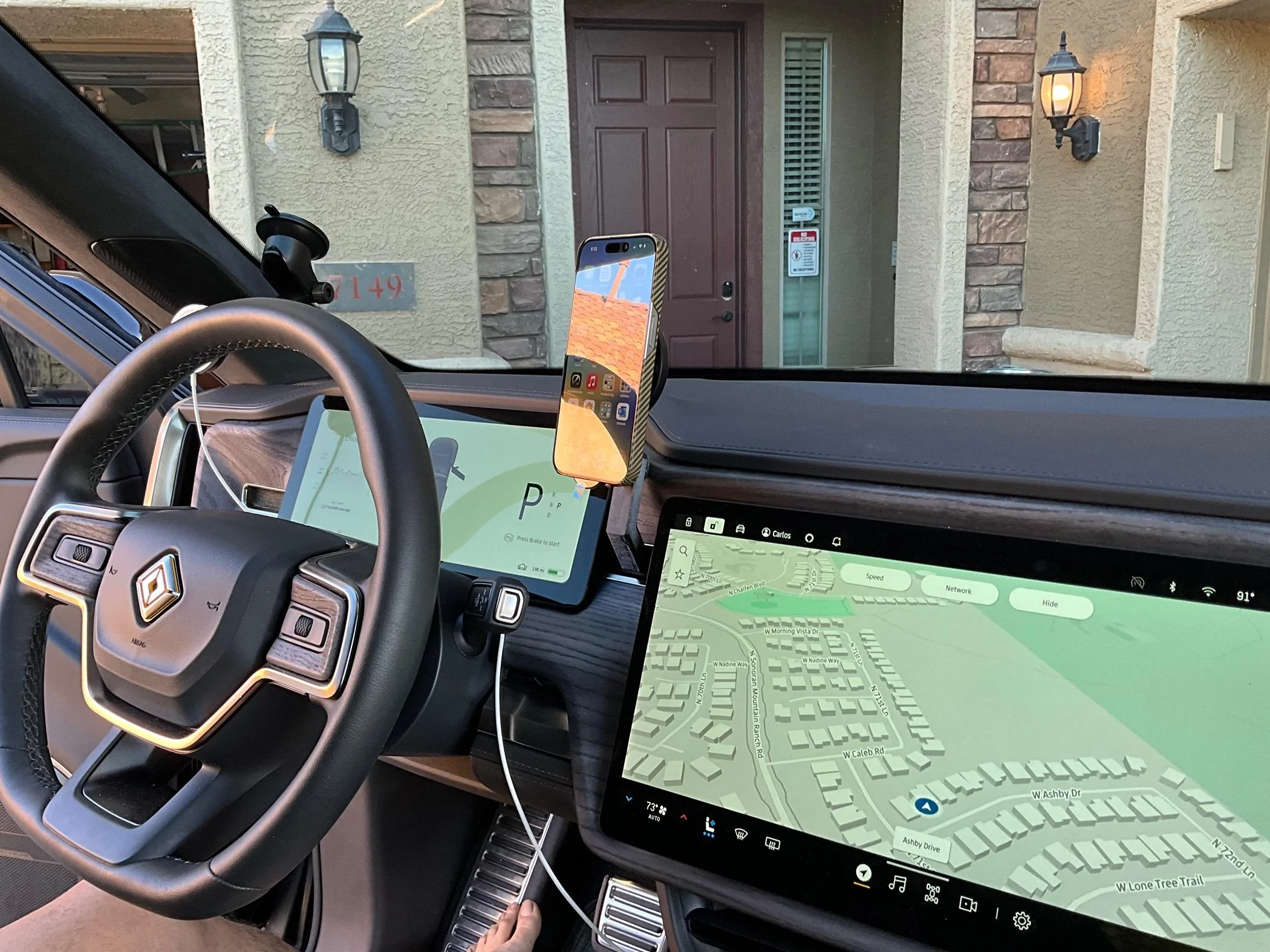 Rivian R1T R1S UPDATE - OpenSource EV Ultimate MageSafe Charging Pad V2 IMG_4332