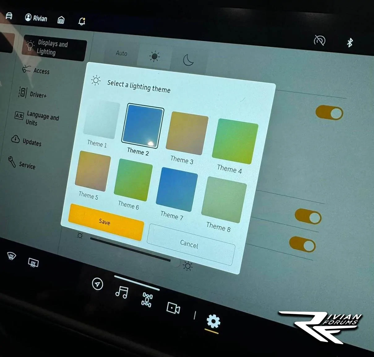Rivian R1T R1S New Pics -- R1 Refresh Light Bar / Headlights / Frunk / Interior Lighting Themes! lighting themes rivian r1t r1s