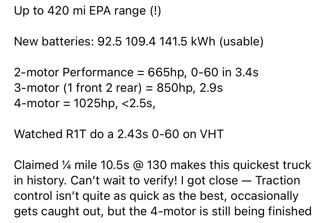Rivian R1T R1S R1 Refresh Full Walkthrough by Out of Spec Kyle IMG_2170