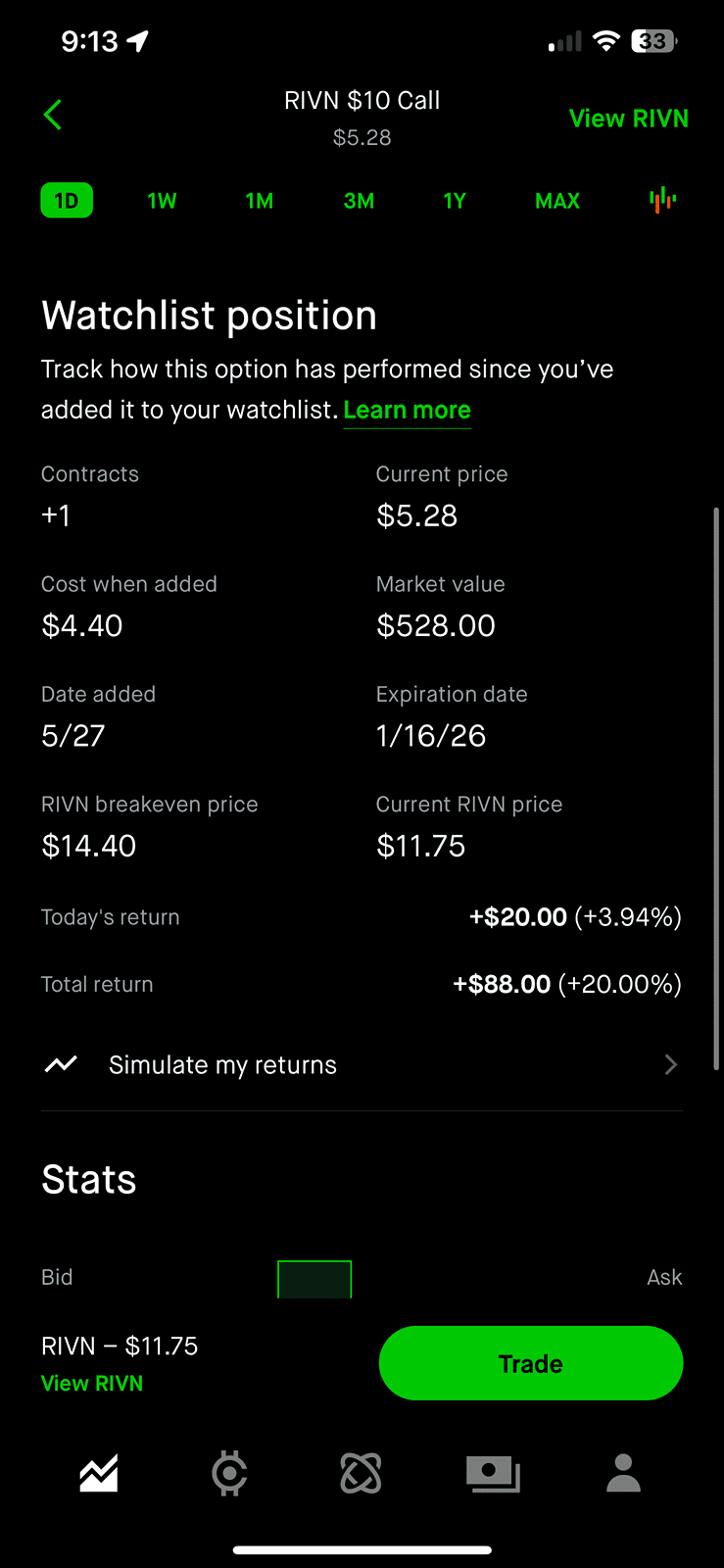 Rivian R1T R1S all EV stock jumped +10% IMG_2438