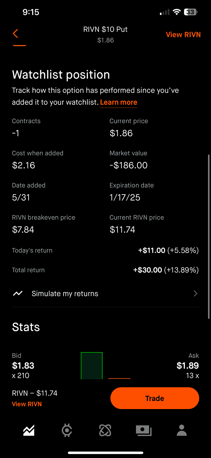 Rivian R1T R1S all EV stock jumped +10% IMG_2441