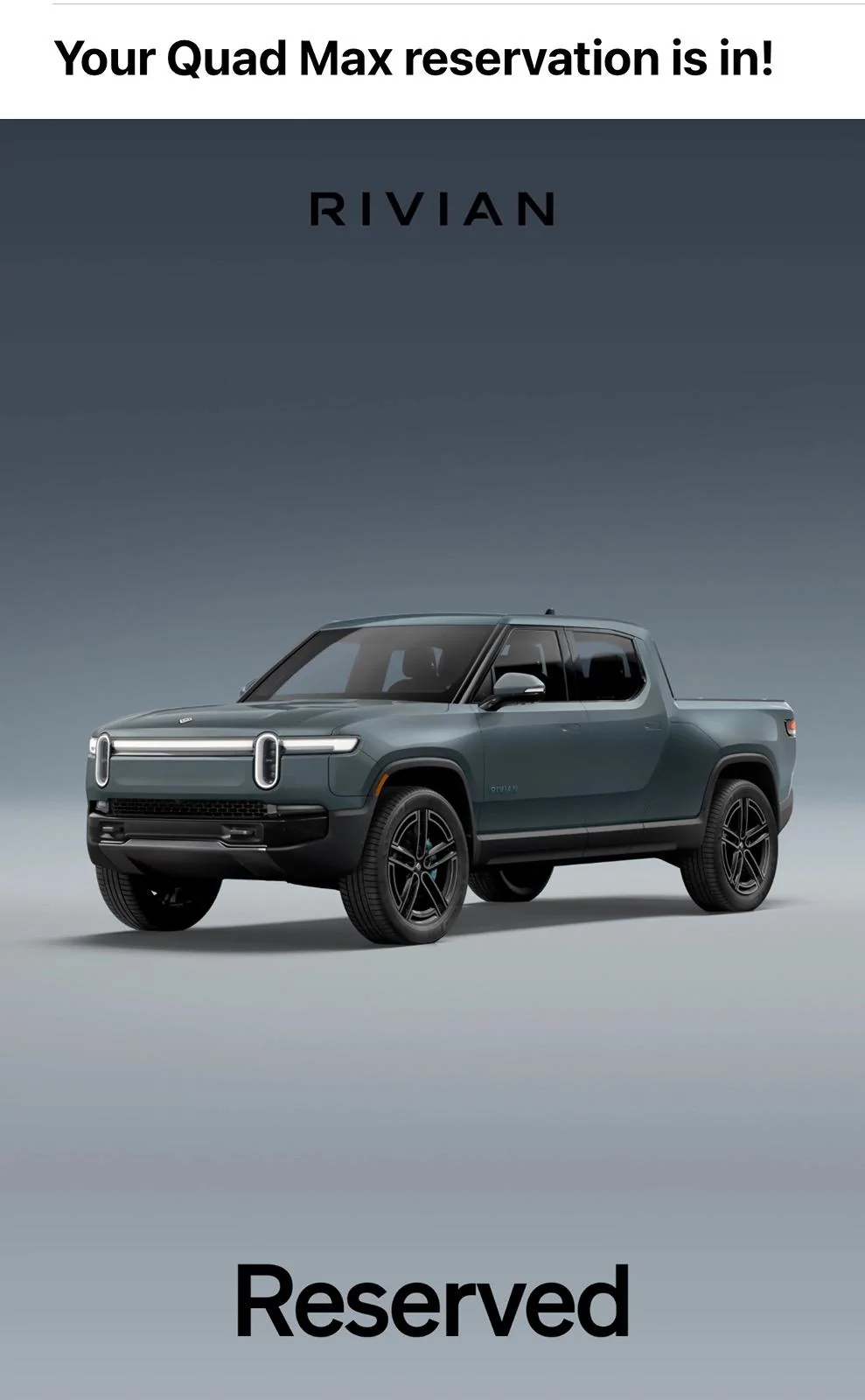 Rivian R1T R1S Gen 2 R1 Delivery Waiting Room ⏳ Post Your Orders! IMG_7432