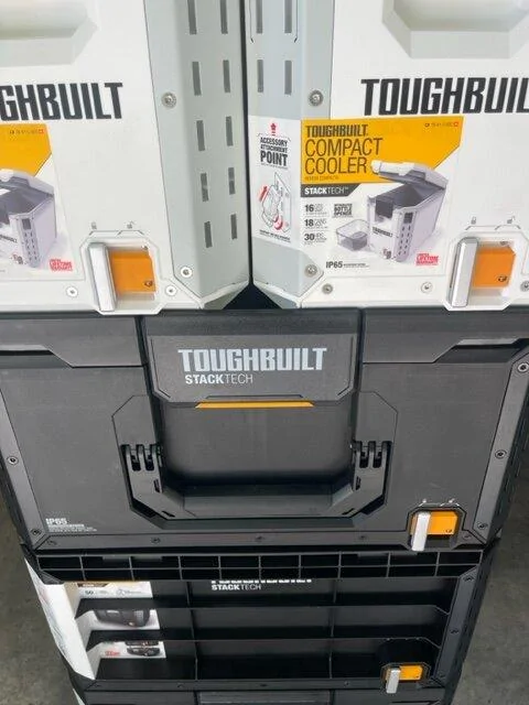 Rivian R1T R1S Toughbuilt (Lowe’s) StackTech = Frunk & Bed Storage Solution for R1T / R1S IMG_7932
