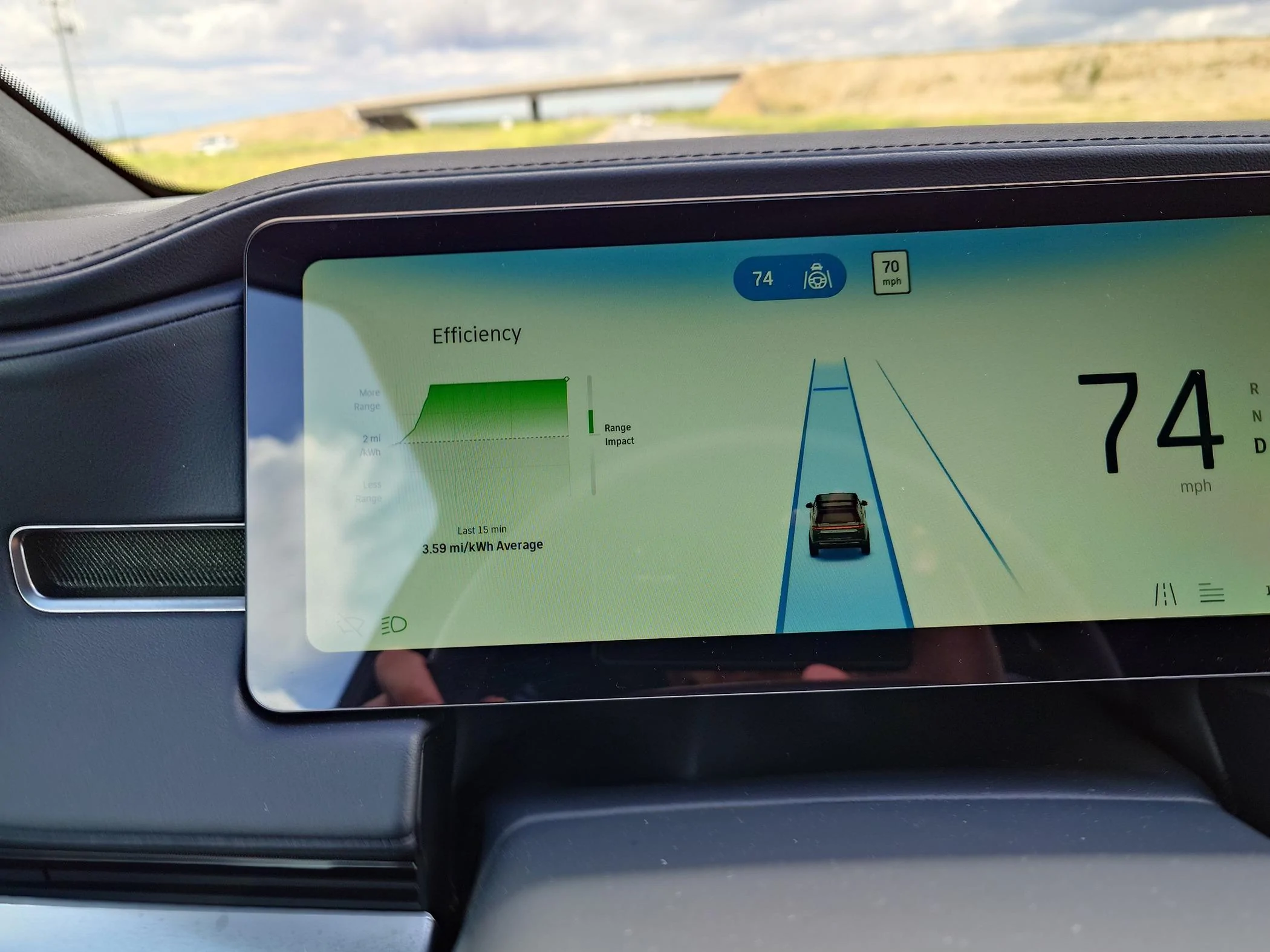 Rivian R1T R1S Share your efficiency 20240405_104945