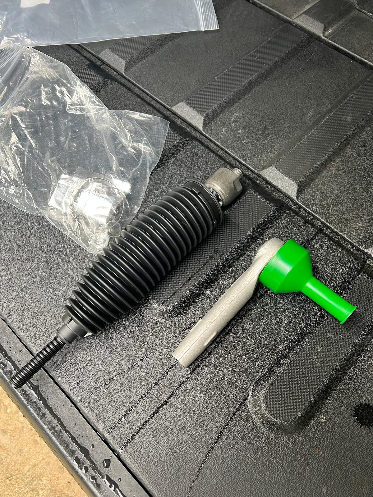 Rivian R1T R1S DHD Tie Rod Sleeves Upgrade - Install Tips and Info IMG_2867