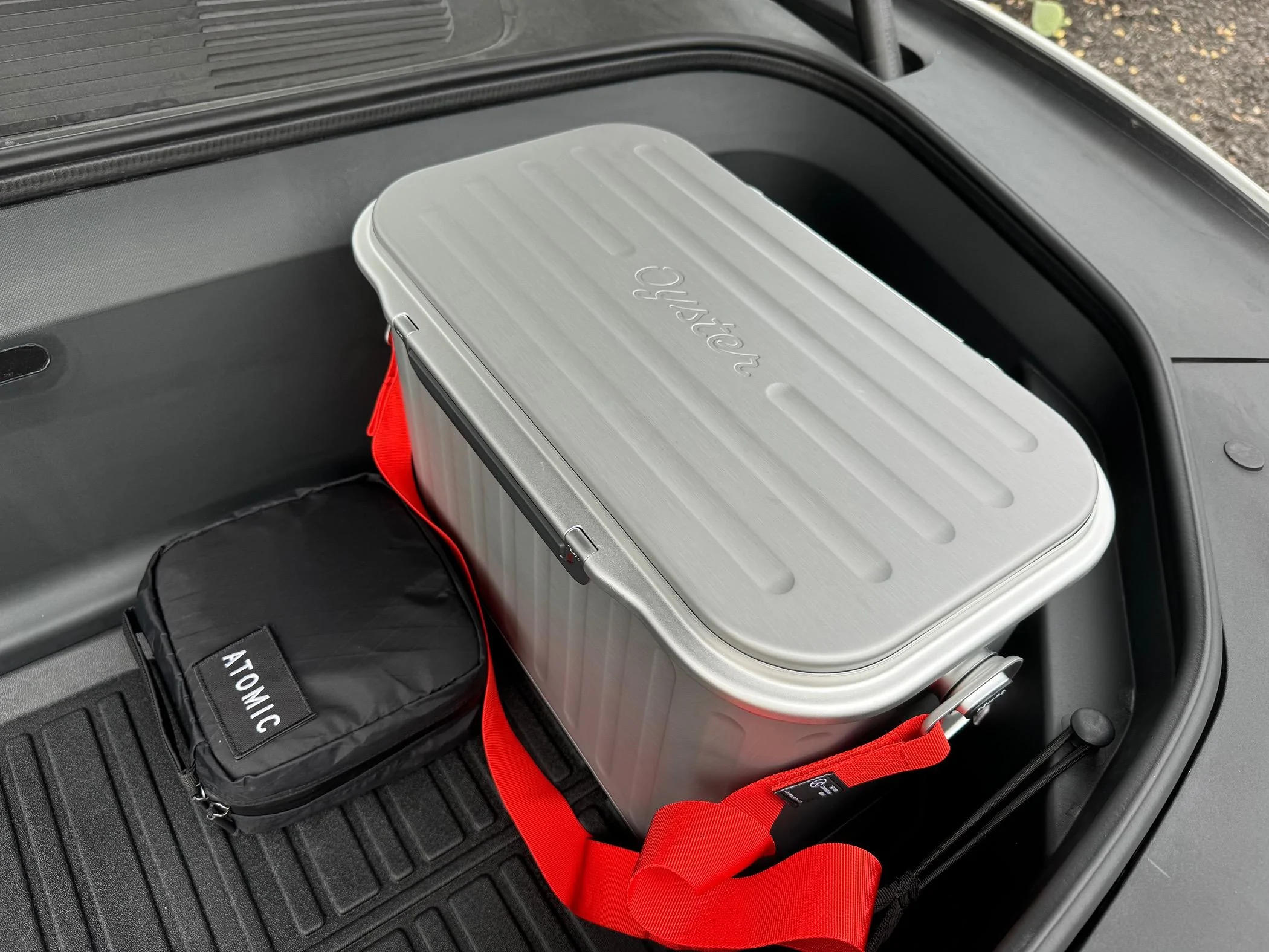 Rivian R1T R1S Toughbuilt (Lowe’s) StackTech = Frunk & Bed Storage Solution for R1T / R1S IMG_1297