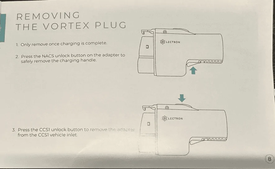 Rivian R1T R1S Lectron vortex adapter (level 3 supercharger to CCS) 1718121115718-6n