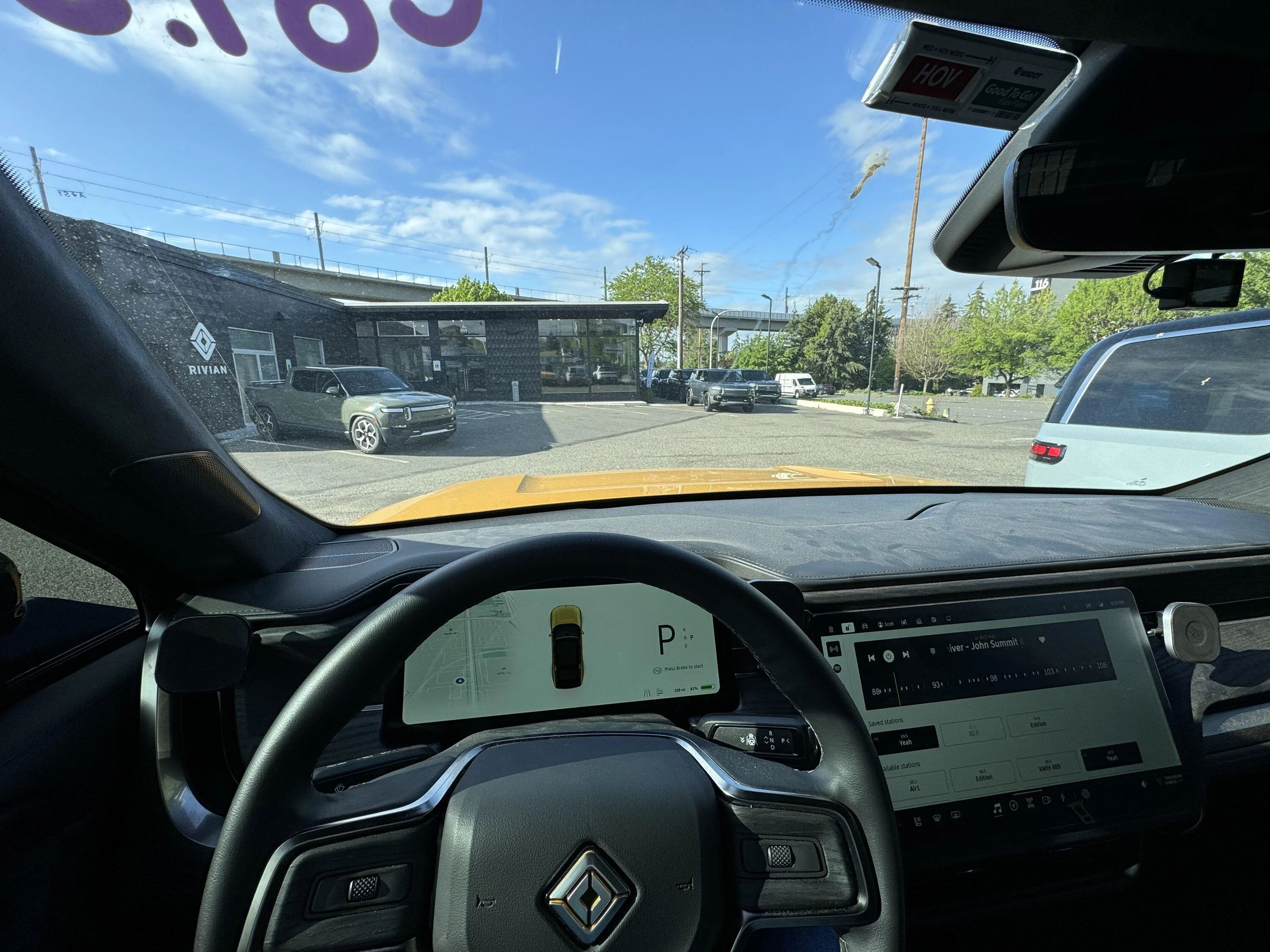 Rivian R1T R1S 15 days later - back from service IMG_6177