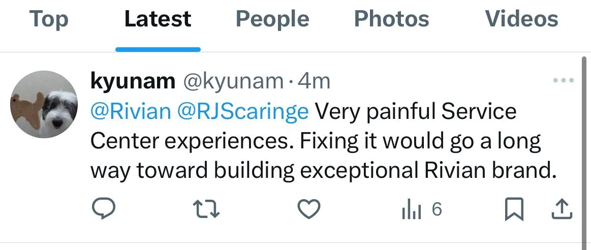 Rivian R1T R1S RJ, Rivian Service is Broken IMG_8073