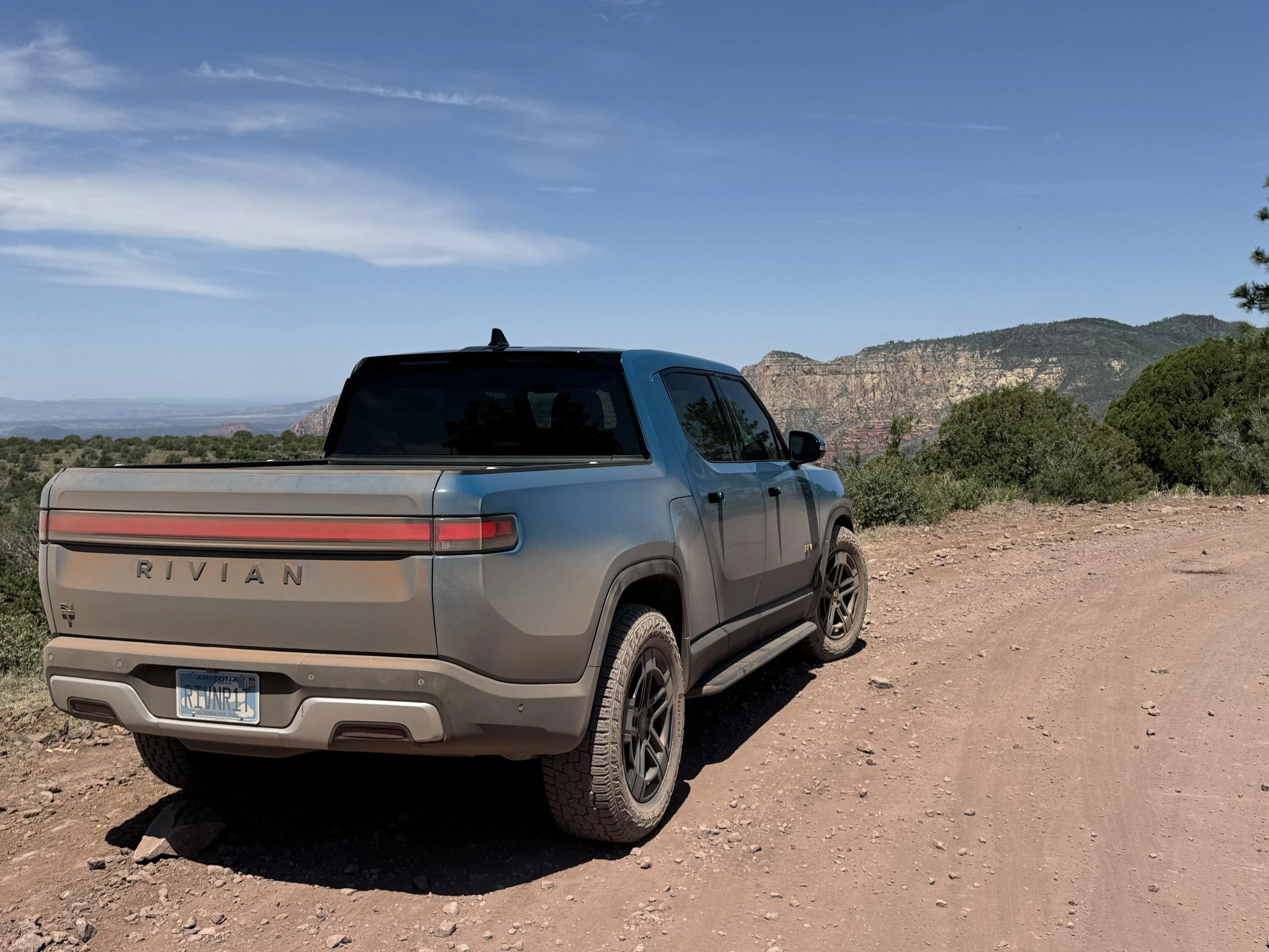 Rivian R1T R1S 6/2024 Schnebly Hill Trail into Sedona IMG_2340