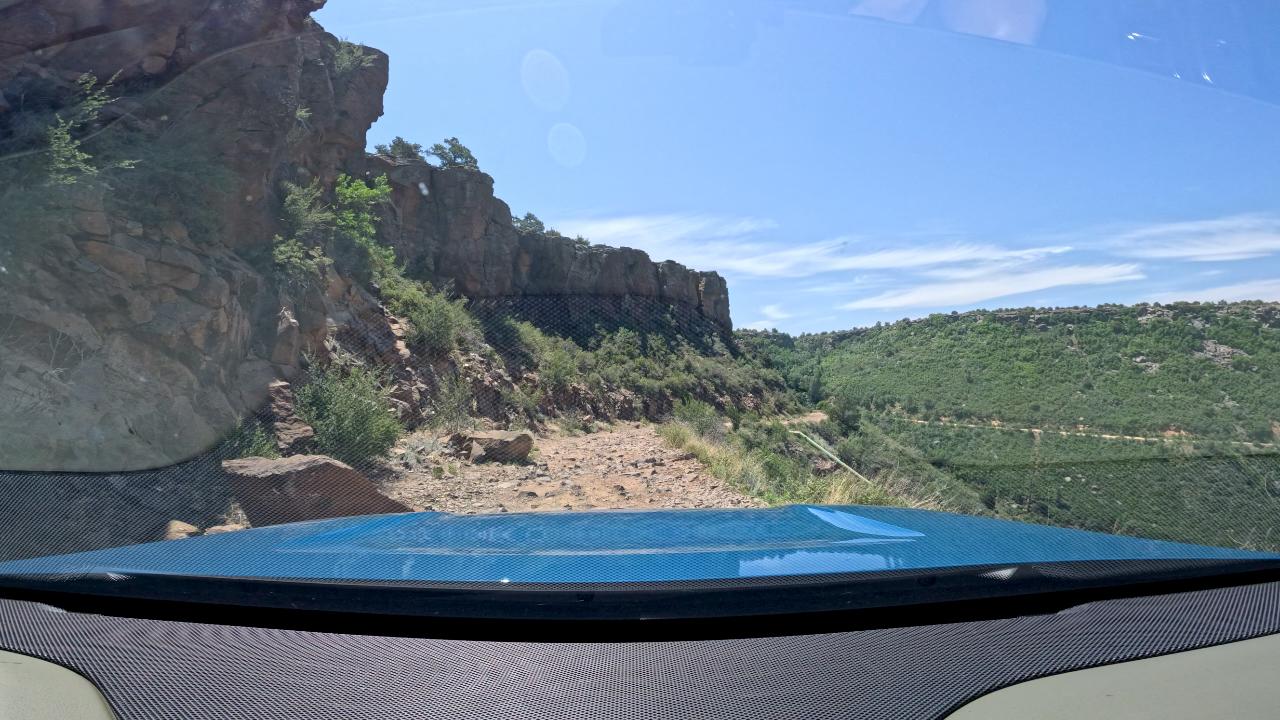 Rivian R1T R1S 6/2024 Schnebly Hill Trail into Sedona Frame-13-06-2024-12-23-32