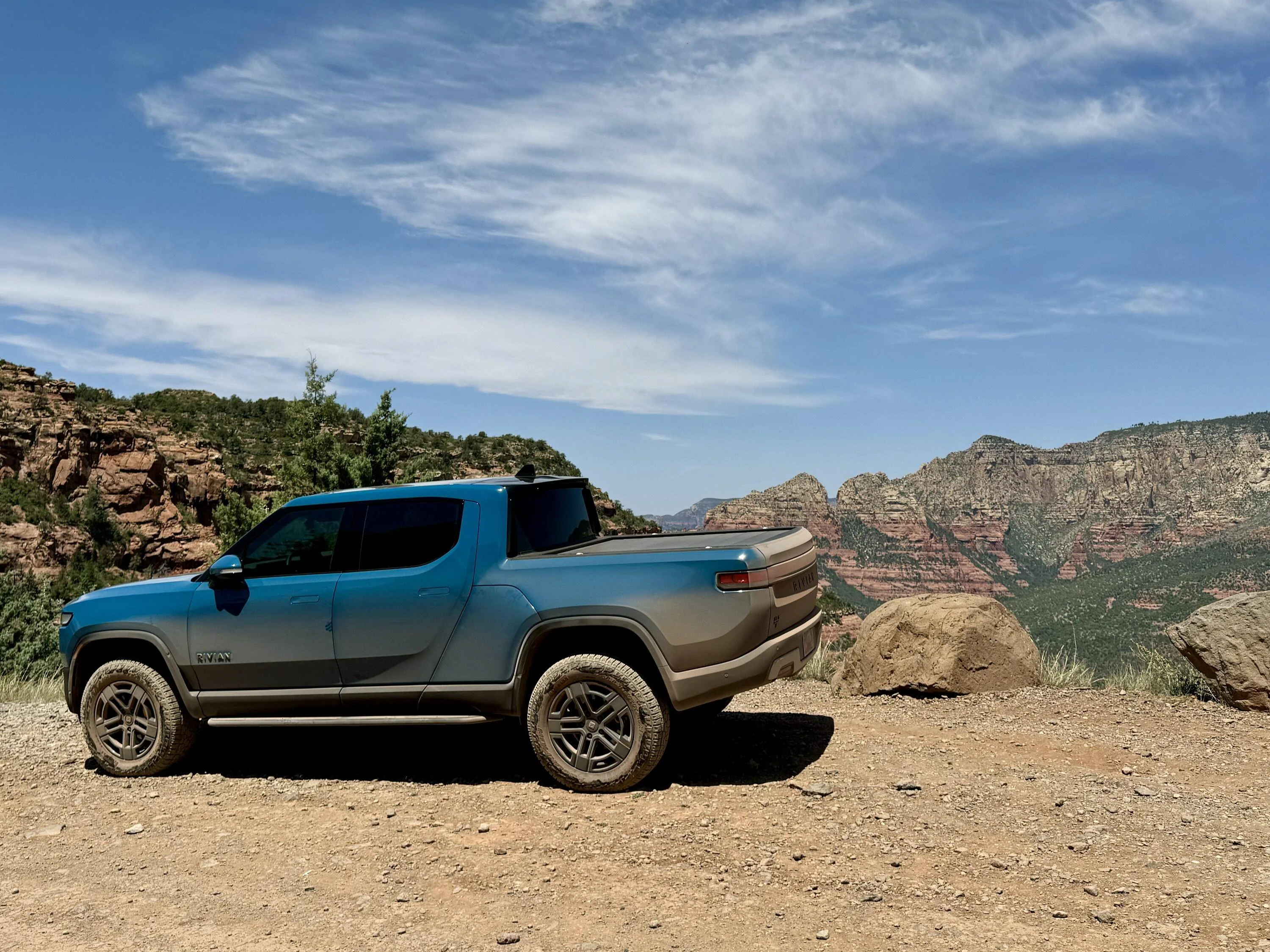 Rivian R1T R1S 6/2024 Schnebly Hill Trail into Sedona IMG_2359