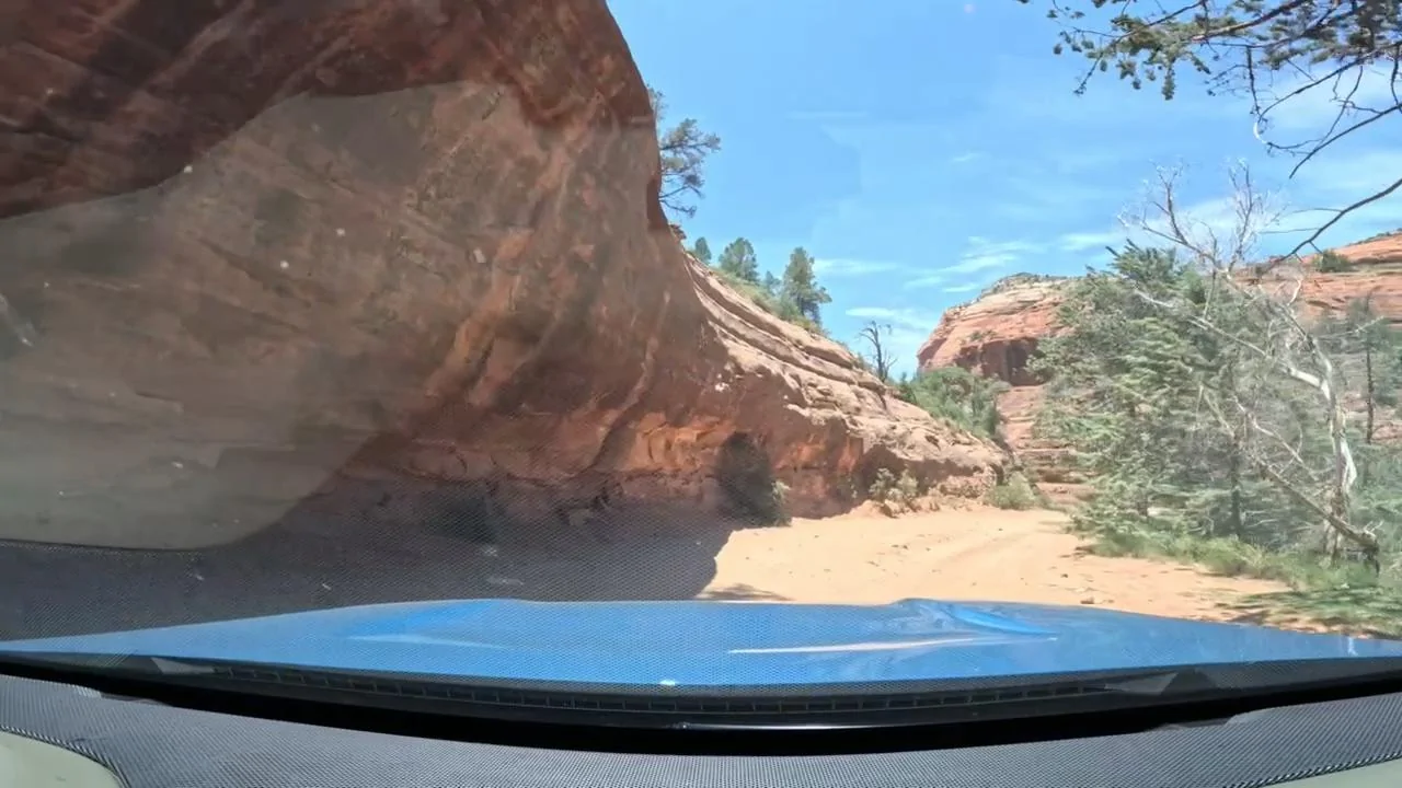 Rivian R1T R1S 6/2024 Schnebly Hill Trail into Sedona Frame-13-06-2024-12-27-18