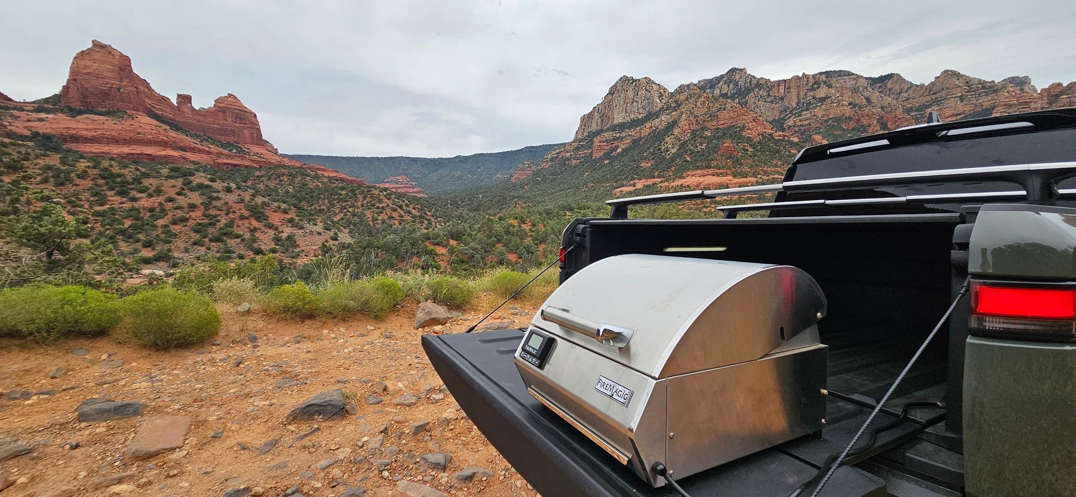 Rivian R1T R1S 6/2024 Schnebly Hill Trail into Sedona Sedona hill tops 2