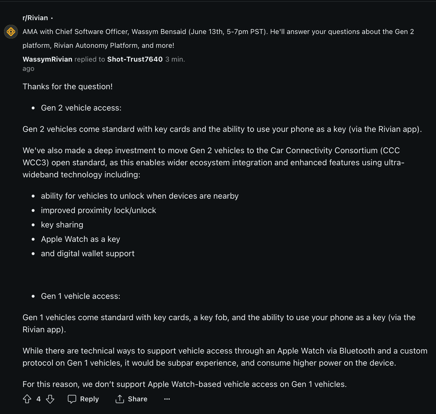 Rivian R1T R1S AMA with Wassym tomorrow! 1718325671324-5a