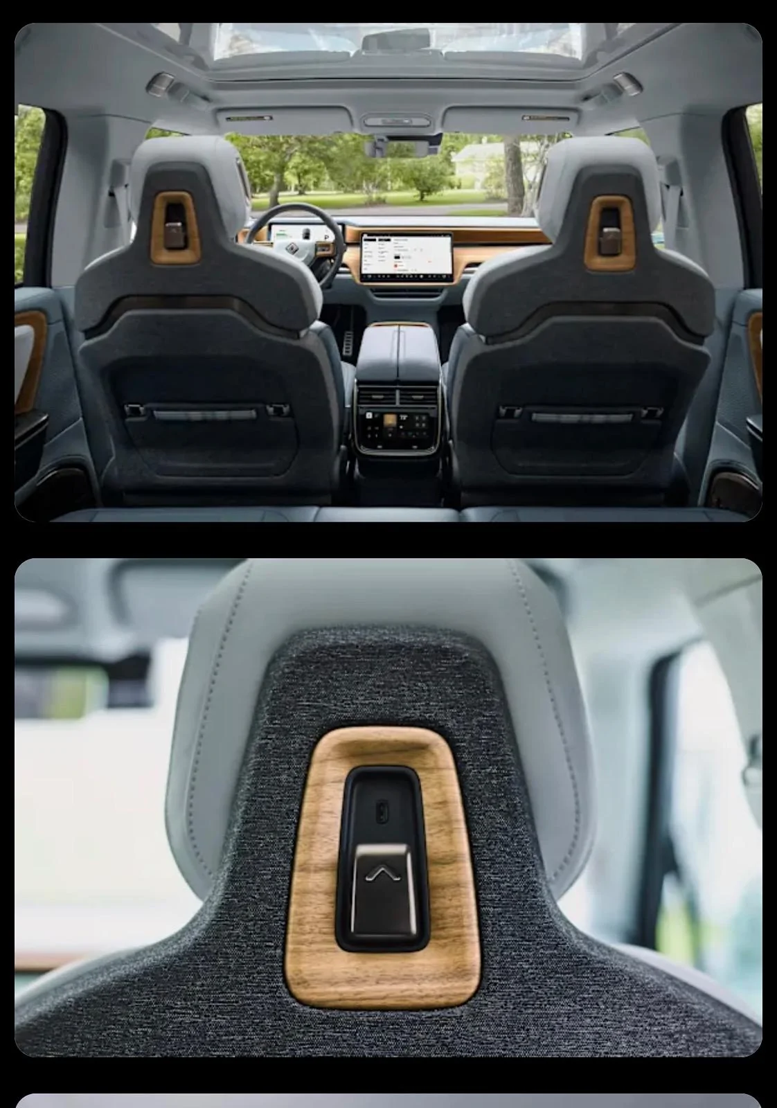 Rivian R1T R1S ? 2025 R1S Ascend: You can now choose SLATE SKY + WALNUT WOOD interior! ? IMG_2888