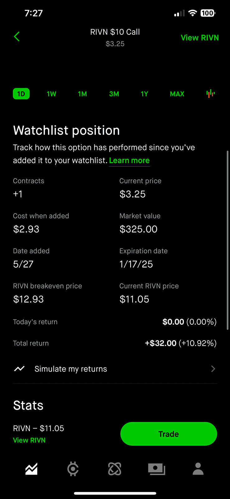 Rivian R1T R1S all EV stock jumped +10% IMG_2900