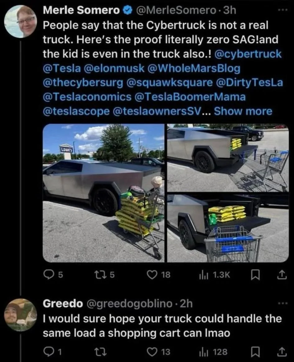 Rivian R1T R1S Cybertruck Laugh of the Day [⚠️ WARNING: NO POLITICS; MEMBERS BANNED] IMG_2840