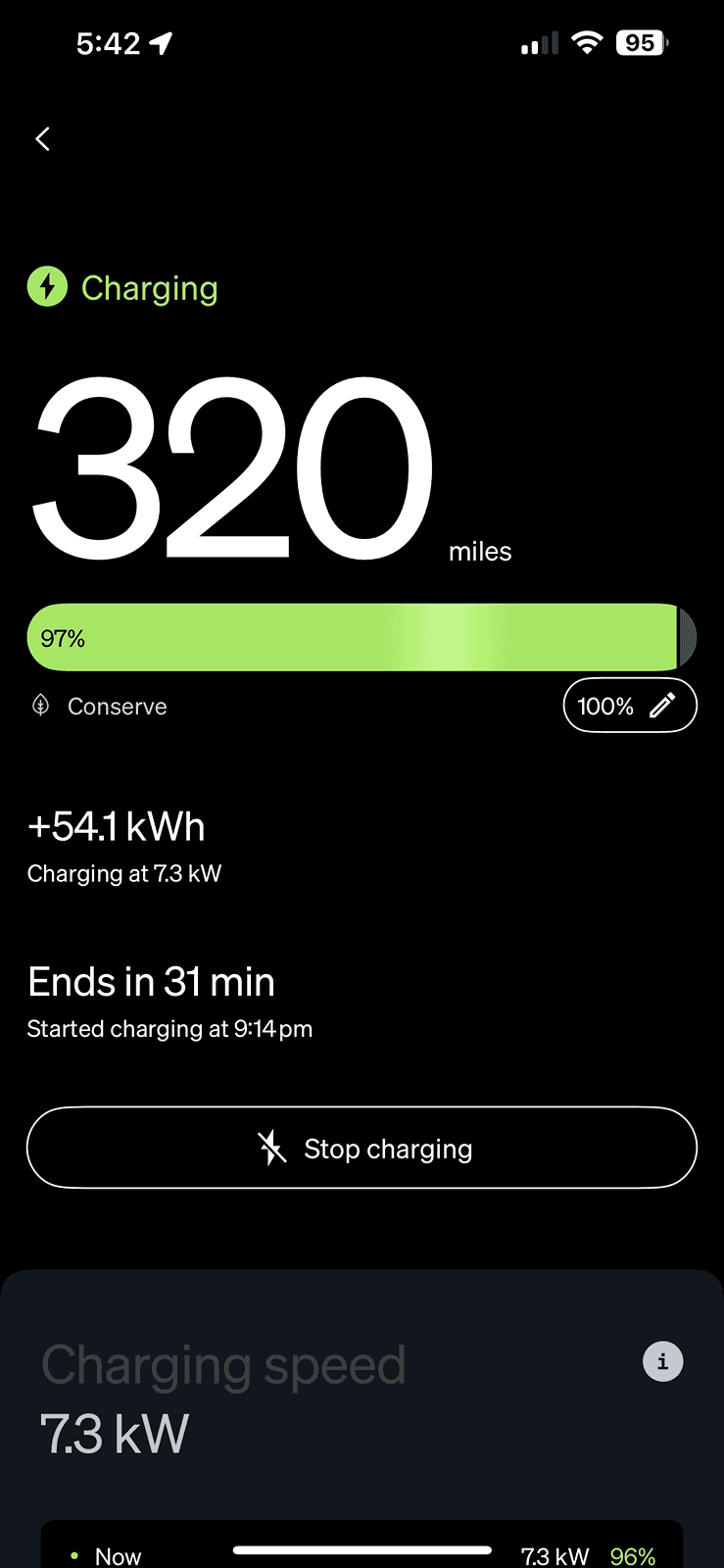 Rivian R1T R1S Overcharging a Standard+ Battery IMG_9573