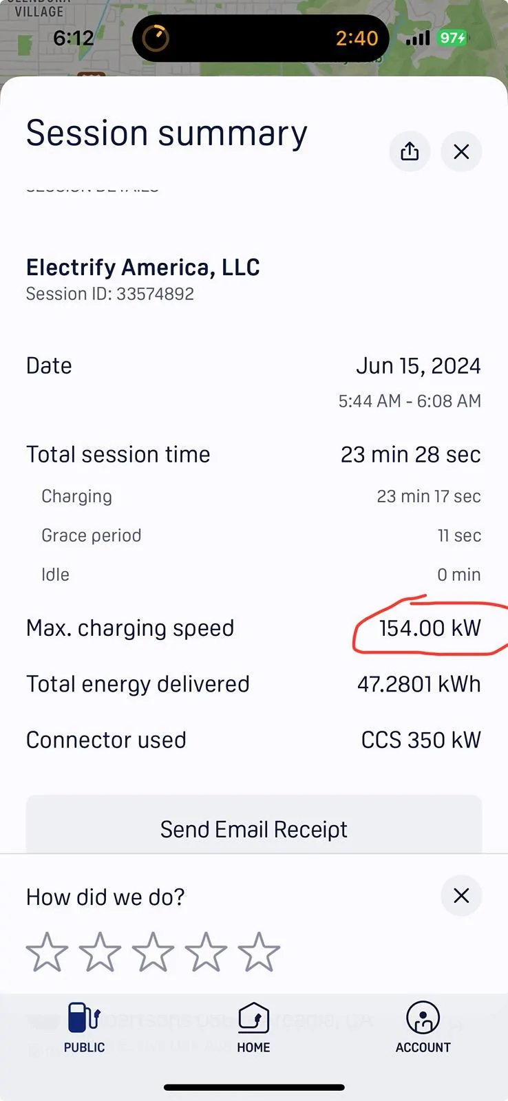 Rivian R1T R1S Max Pack Charging Speeds IMG_3696