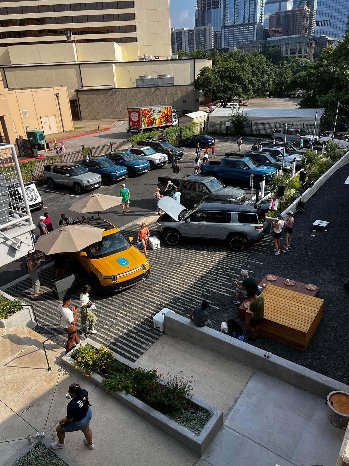 Rivian R1T R1S Austin Texas Space Now Open IMG_4325