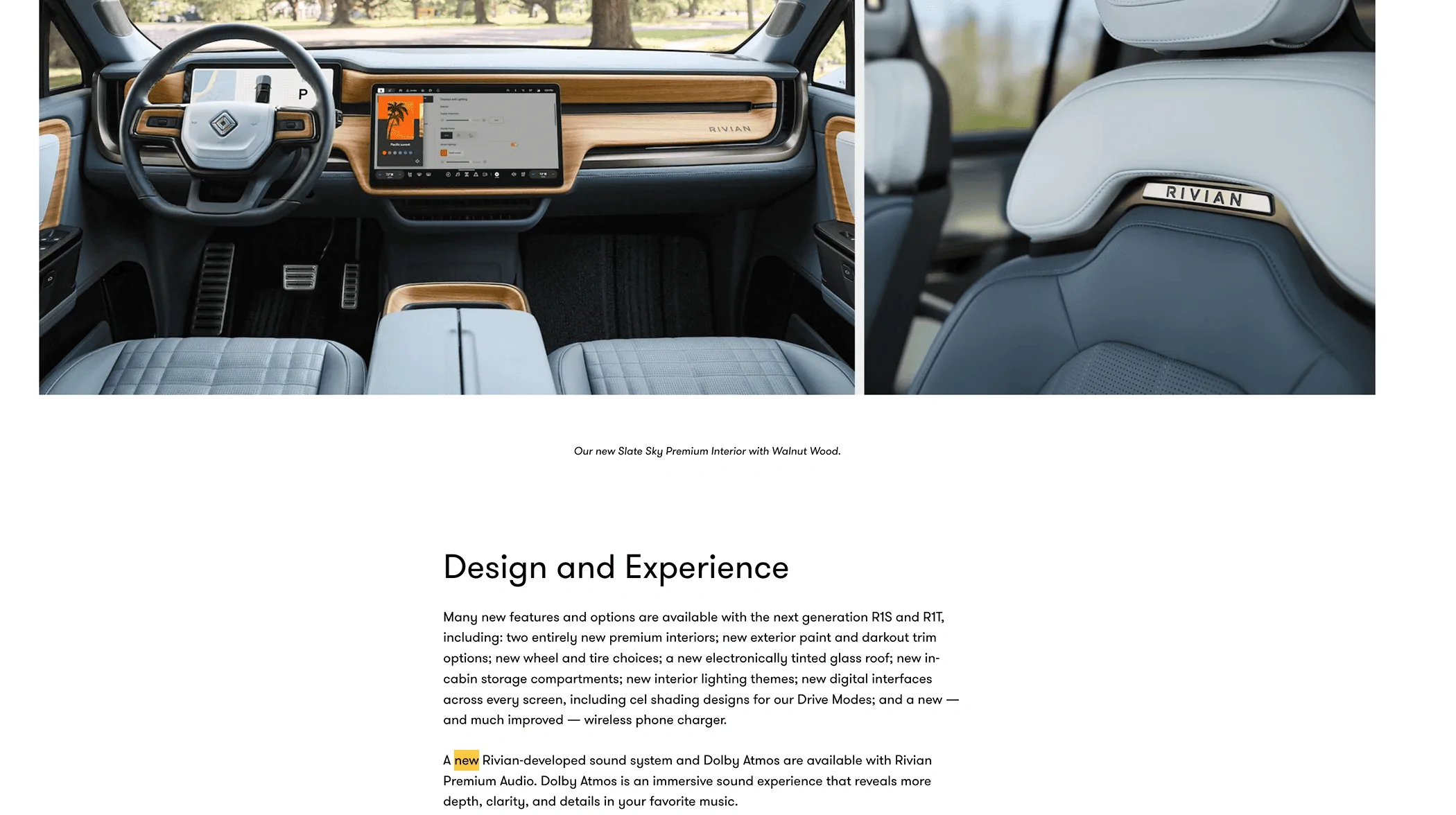 Rivian R1T R1S Test drove gen 2 R1S today (PDM, Max) -- Initial Pros & Cons Review 1718488797408-c