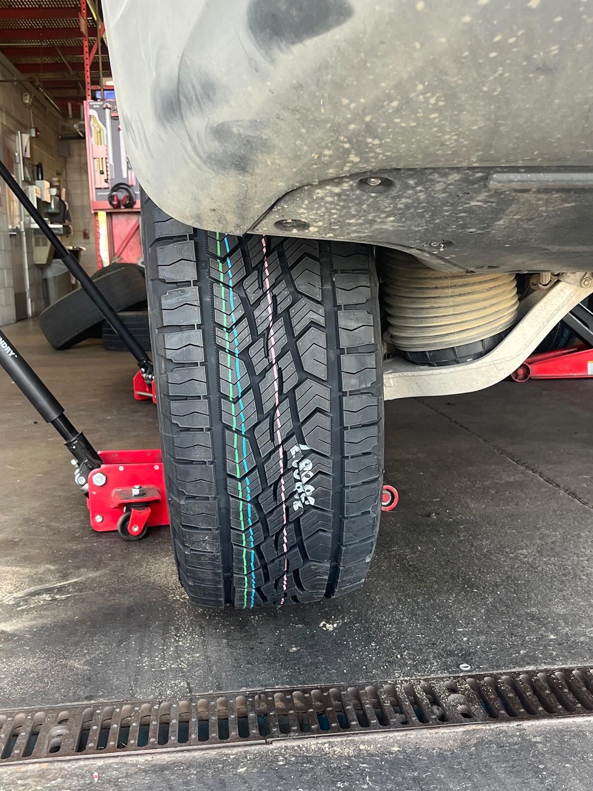 Rivian R1T R1S New Tires (Continental Terrain Contact A/T) and Discount Tire in Sandy Utah experience. IMG_5495