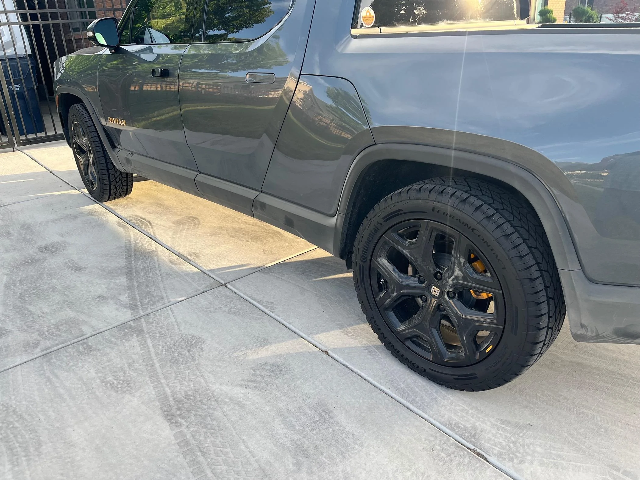 Rivian R1T R1S New Tires (Continental Terrain Contact A/T) and Discount Tire in Sandy Utah experience. IMG_5505