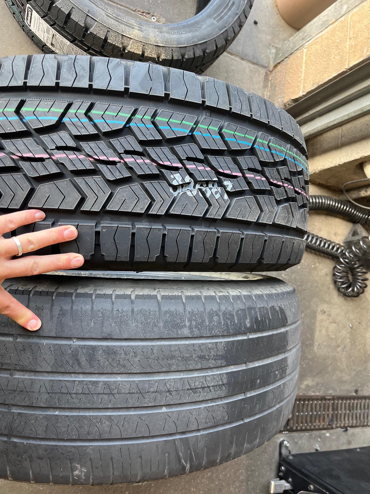 Rivian R1T R1S New Tires (Continental Terrain Contact A/T) and Discount Tire in Sandy Utah experience. IMG_5485