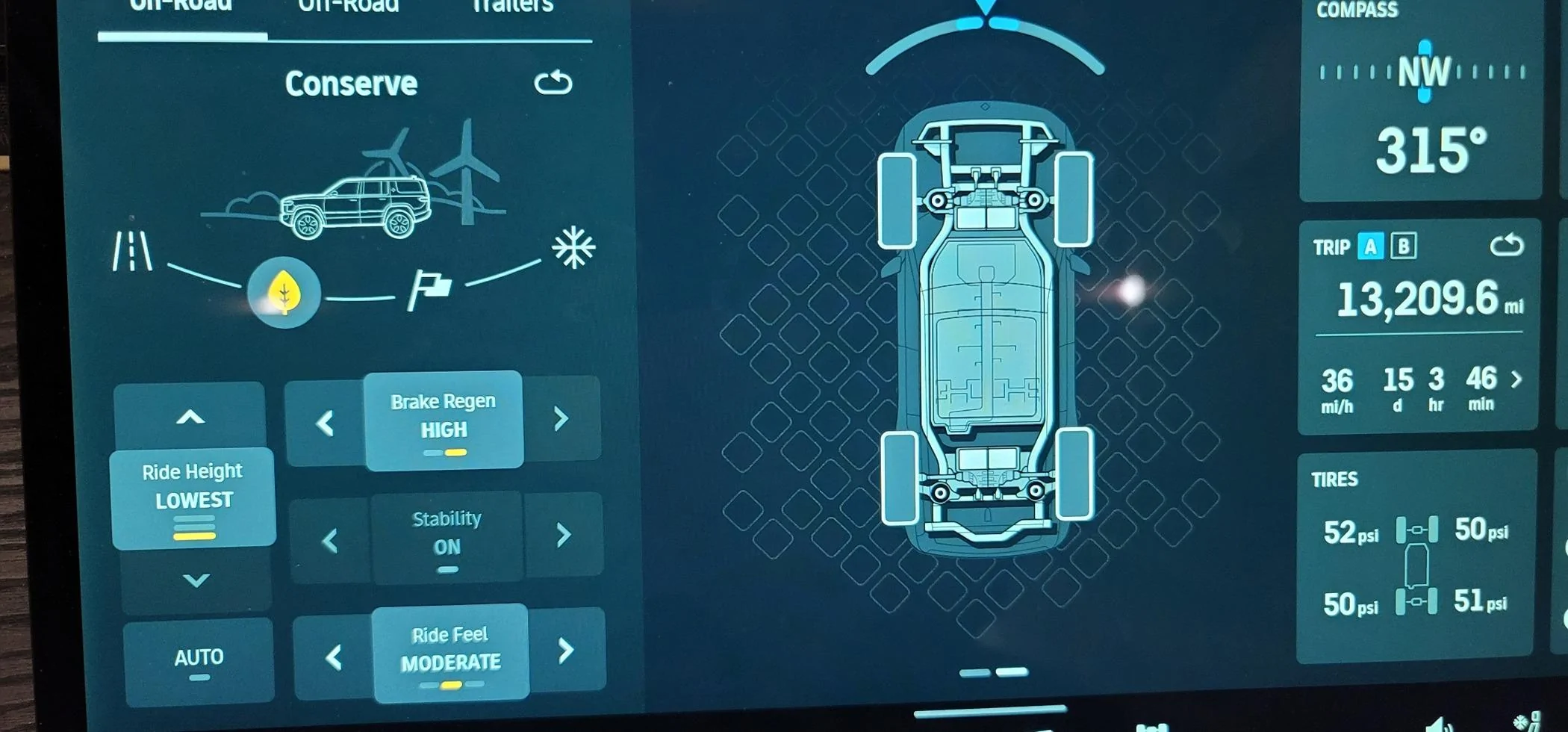 Rivian R1T R1S Battery degradation @ a year?! - hardly any, if at all (practically) 1718681619246-uy