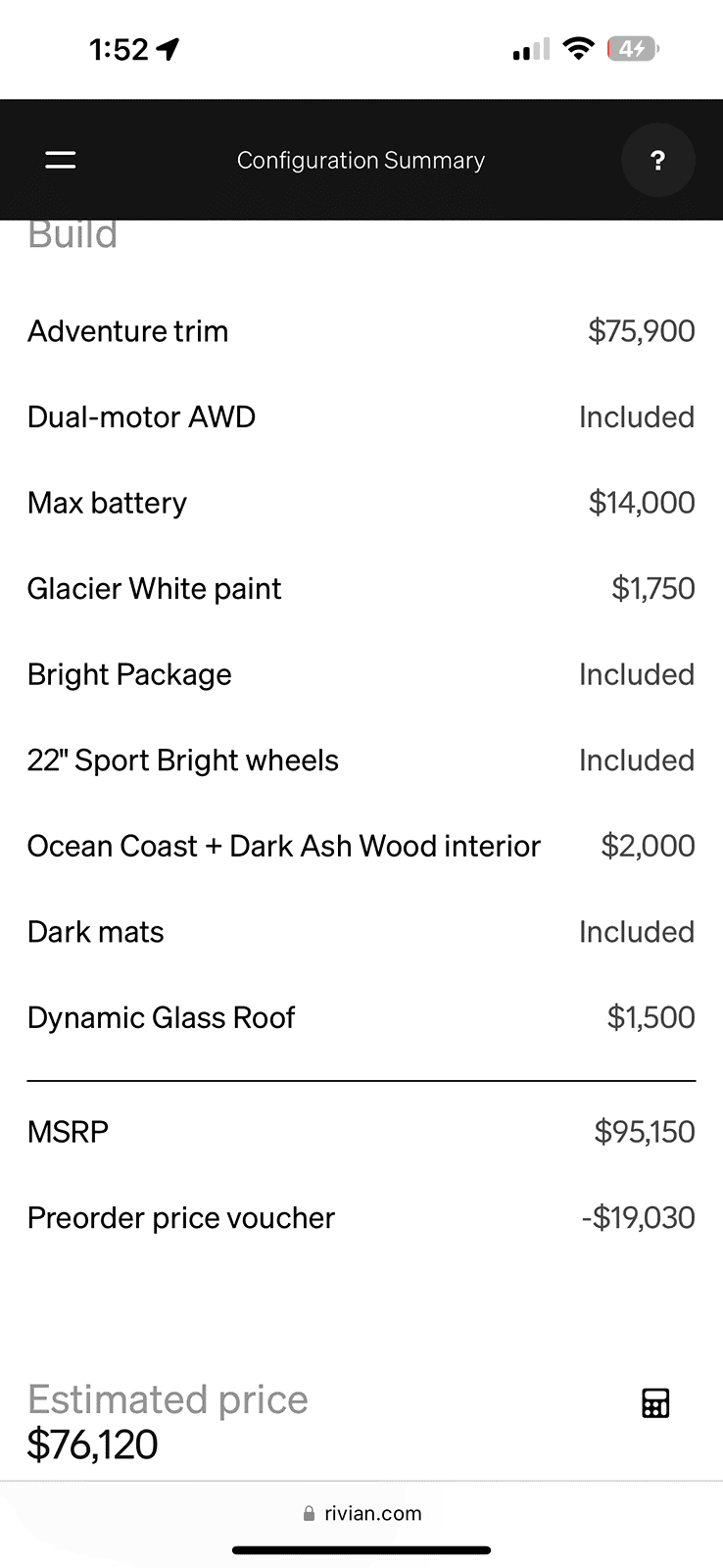 Rivian R1T R1S Test drove gen 2 R1S today (PDM, Max) -- Initial Pros & Cons Review IMG_9819
