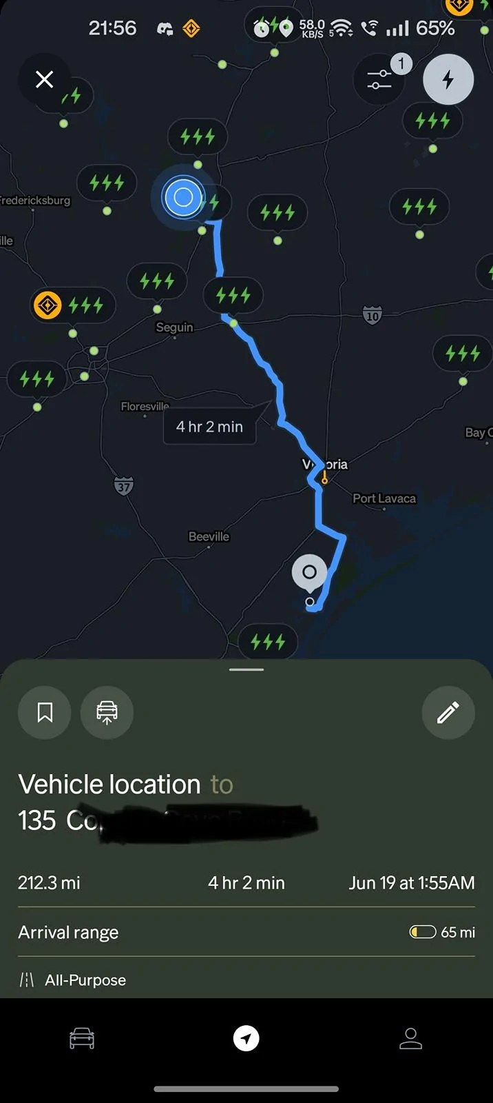 Rivian R1T R1S Wrong calculation for conserve vs all purpose modes IMG_20240618_220649