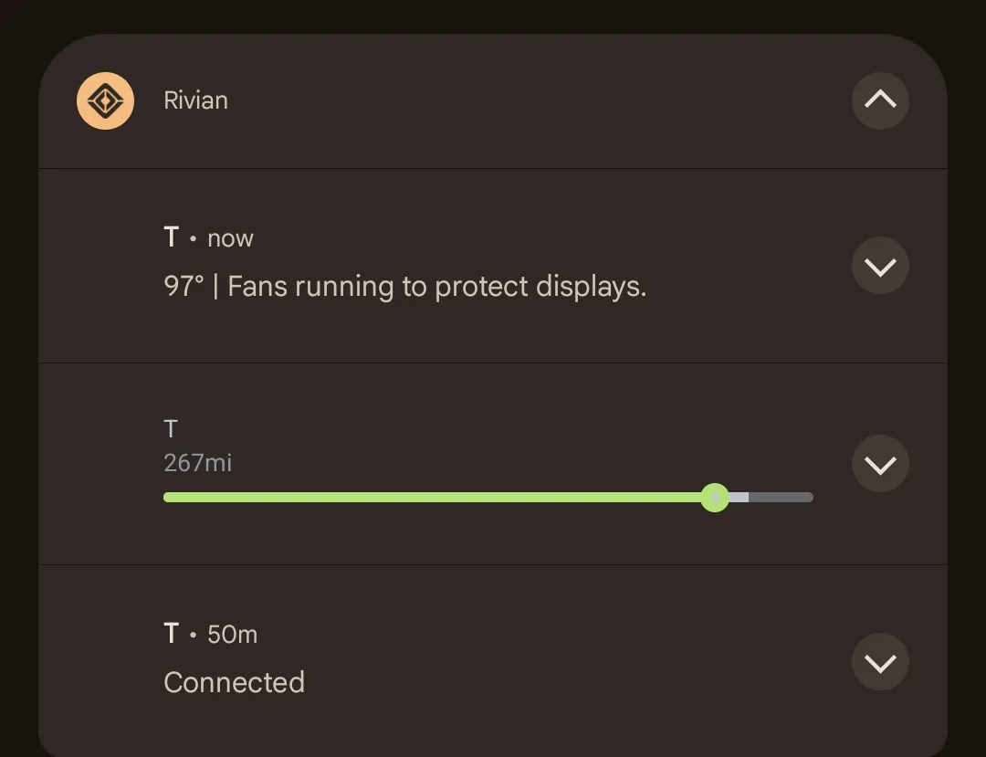 Rivian R1T R1S 2024.19.4 Software Update Released => Suspension, Visual Interface, Live Blind Spot Camera, Climate Control, OTA sched, Google Maps Improvements, more 1000003497