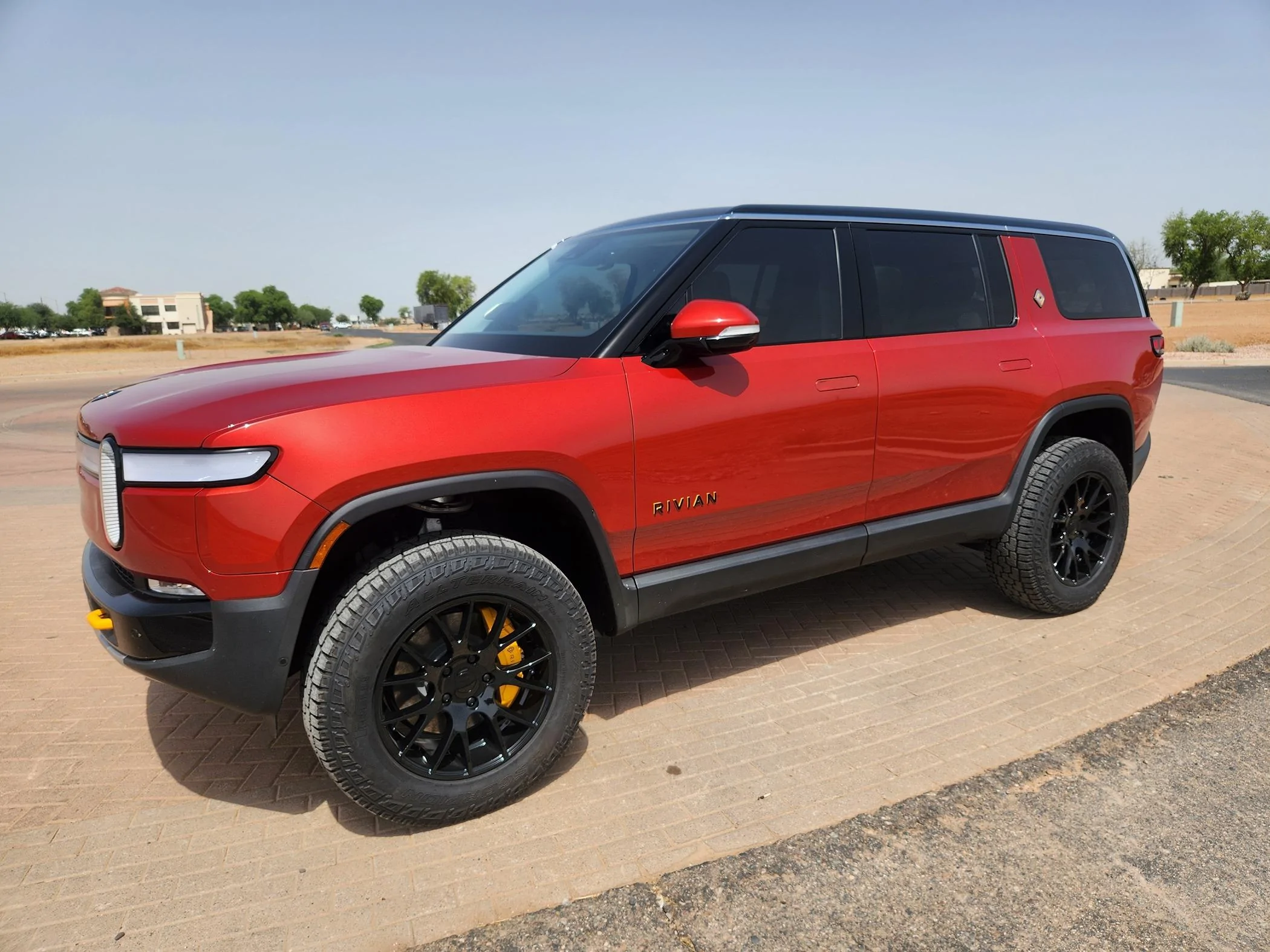 Rivian R1T R1S Affordable Winter Wheels Setup: Ram 2363 20240620_101224