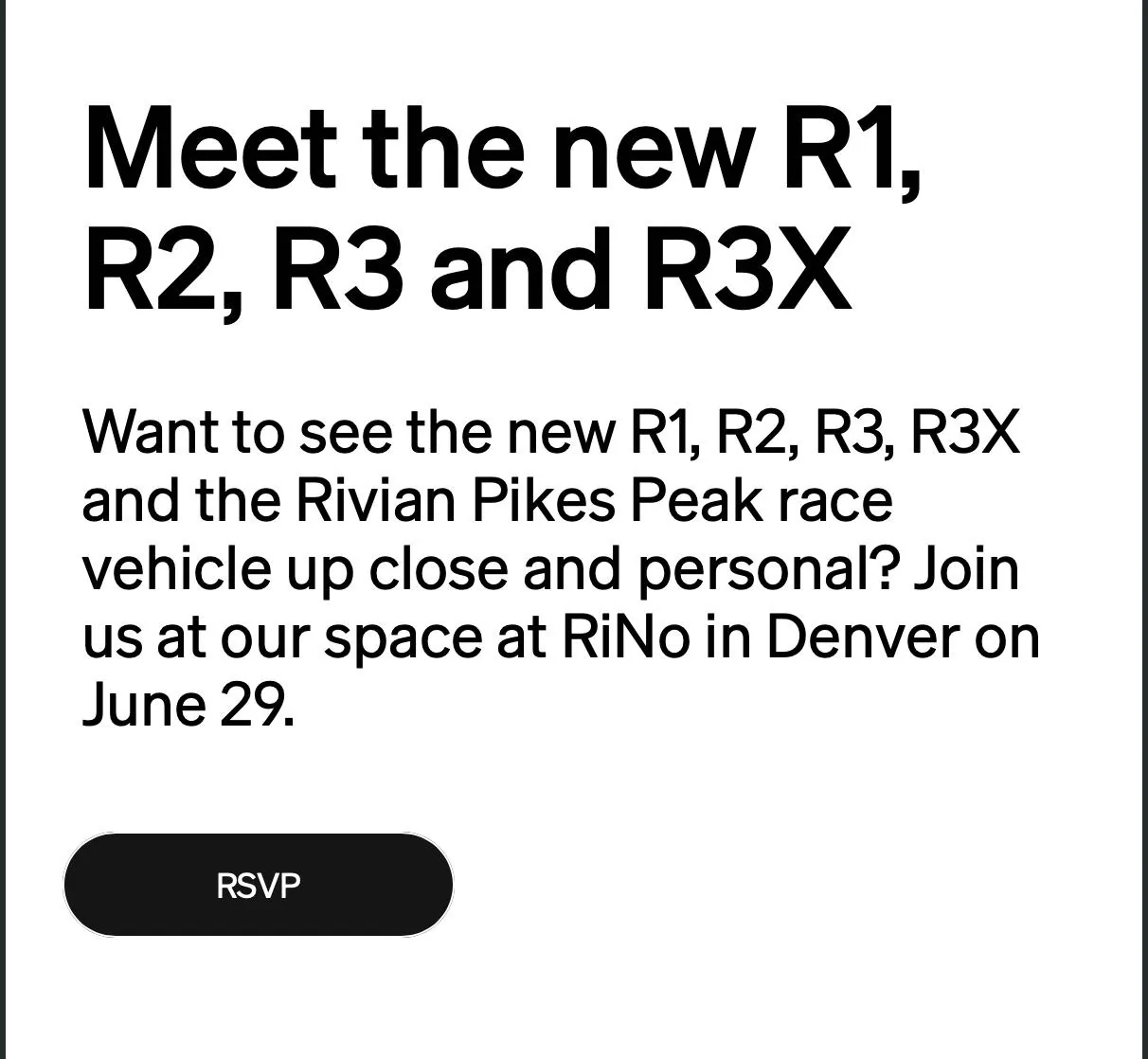 Rivian R1T R1S Colorado Checking In Image 6-21-24 at 11.02 AM