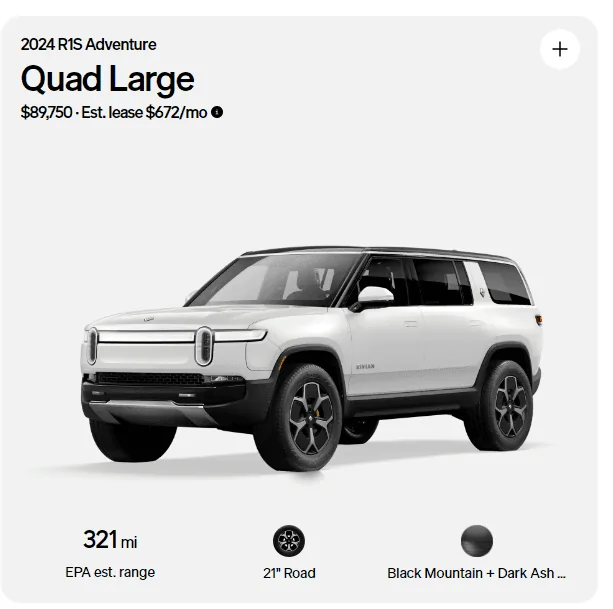 Rivian R1T R1S WTB: R1S with low miles - Found! 1718997570888-3z