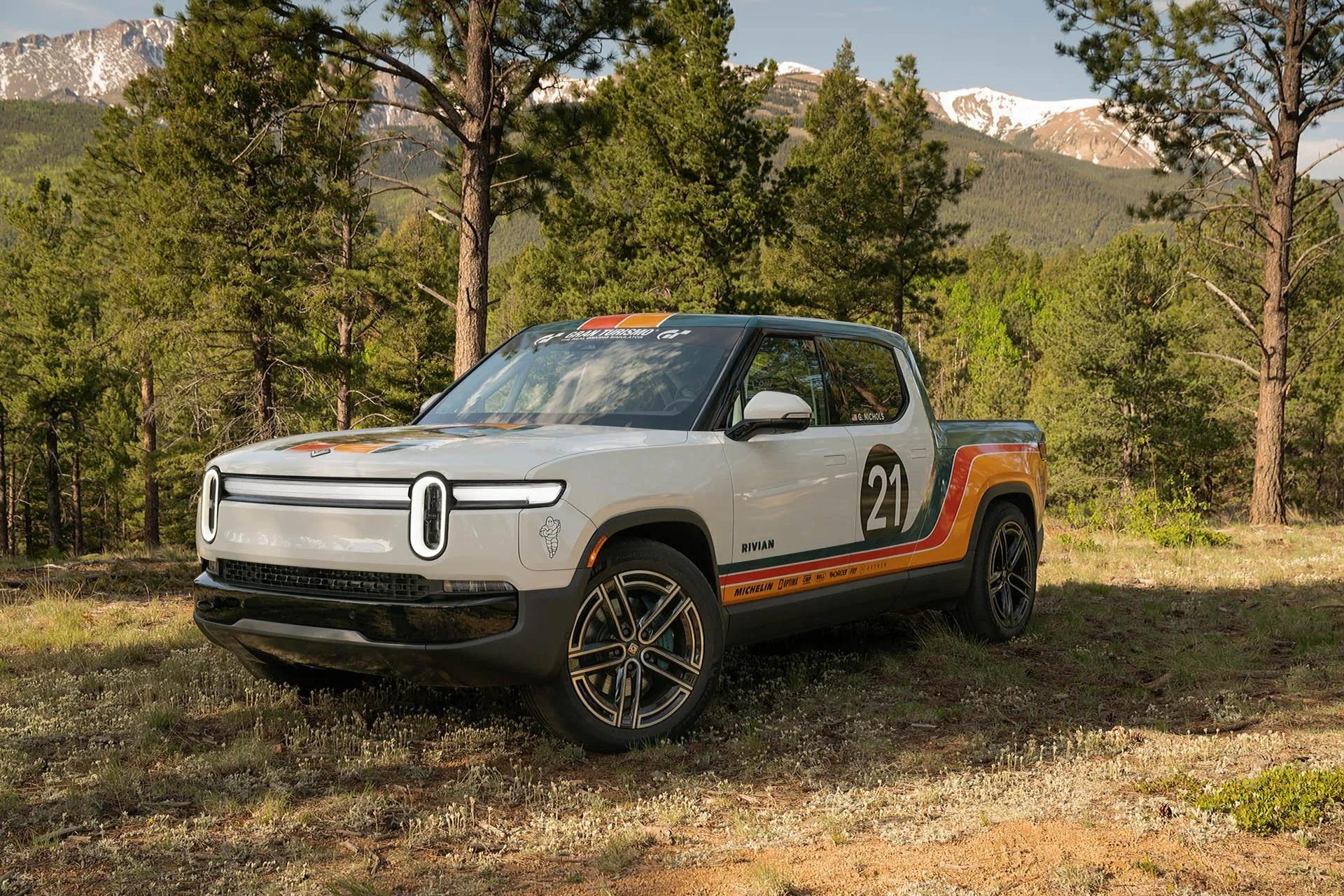 Rivian R1T R1S Watch the Pikes Peak race on Sunday (6/23) @ 7:30am MT -- featuring 1025hp Gen 2 R1T Quad-Motor 2025-rivian-r1t-quad-motor-at-pikes-peak_100933572_h