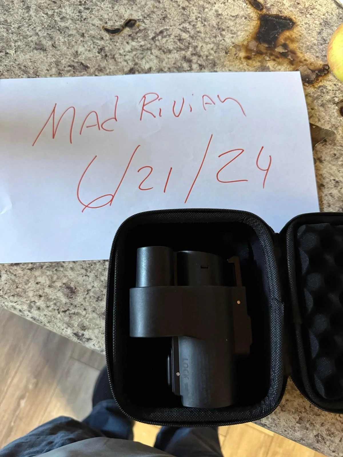 Rivian R1T R1S FS: A2Z  Nacs Adapter Nacs