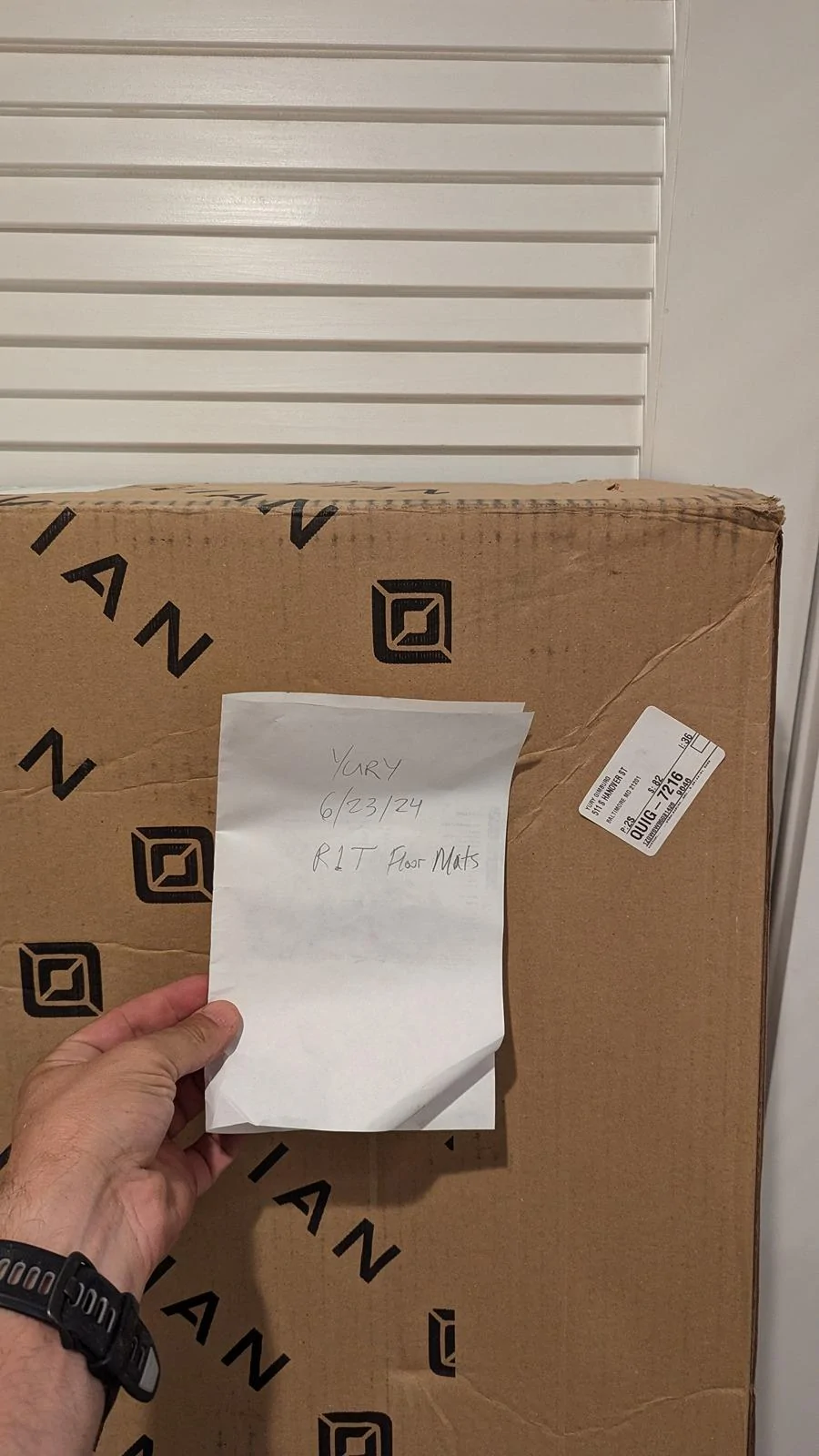 Rivian R1T R1S Floor mats PXL_20240623_212038191