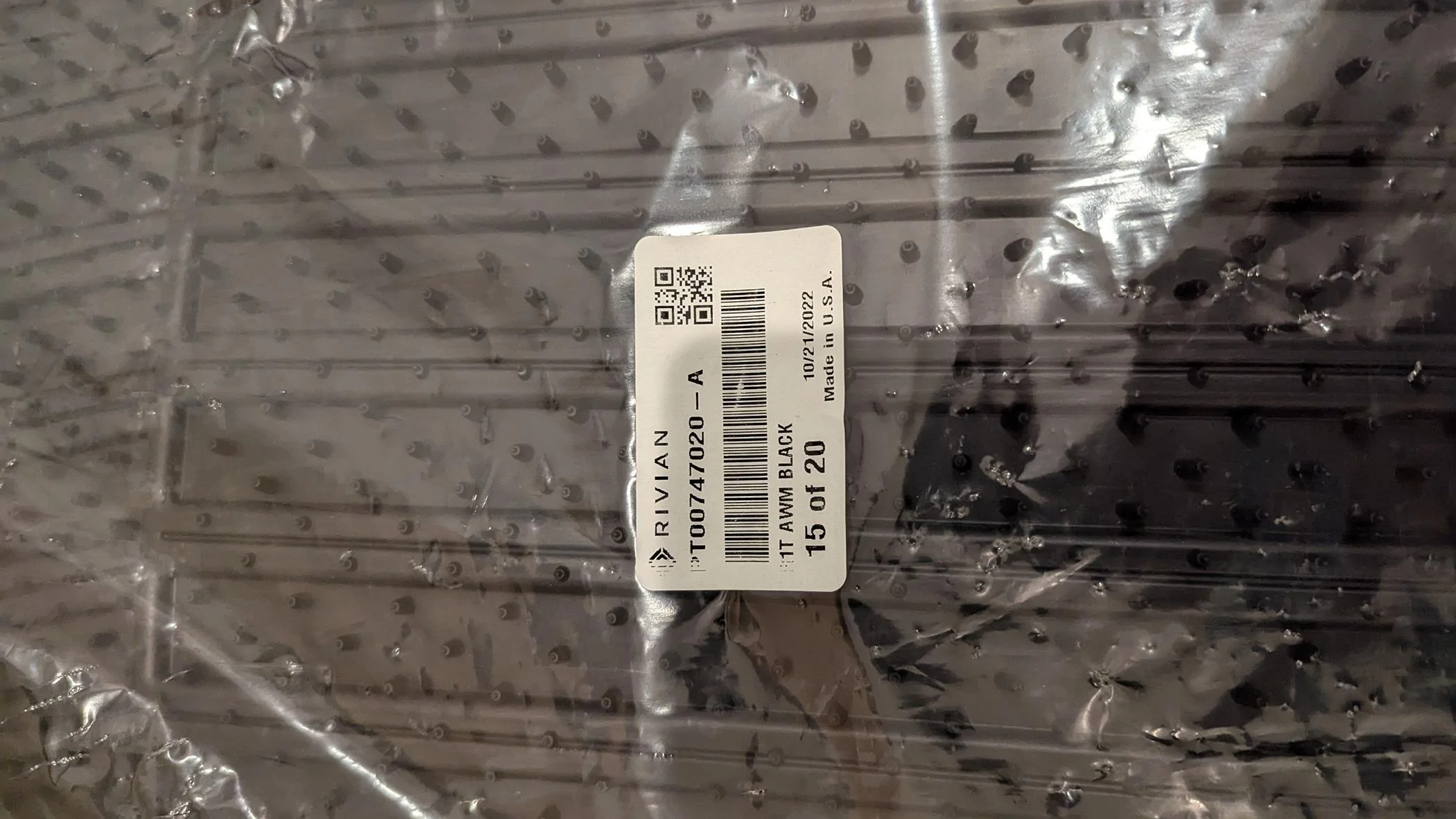 Rivian R1T R1S Floor mats PXL_20240623_211713994