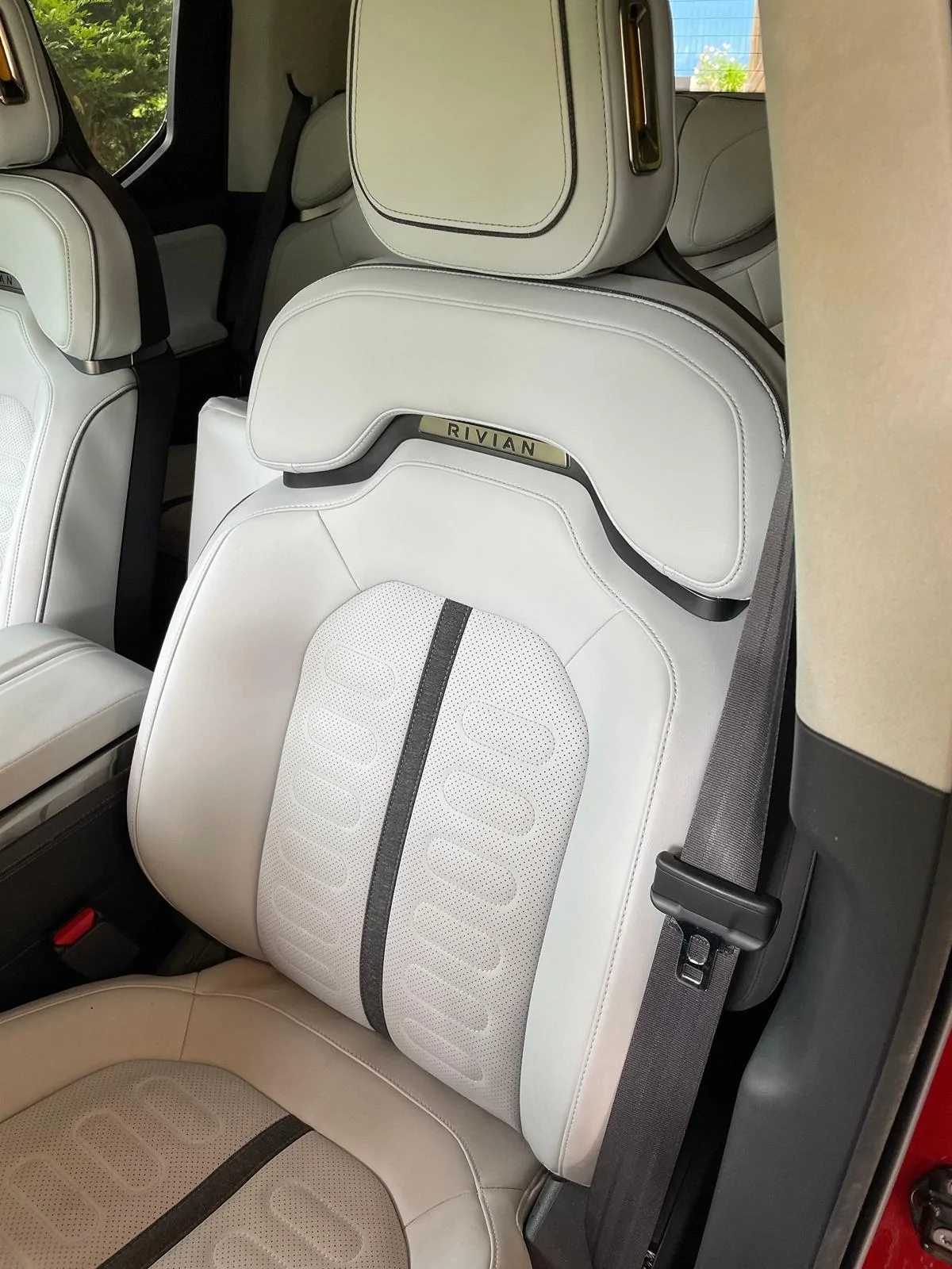 Rivian R1T R1S Ocean Coast Interior - How quickly does it stain? 20240624_133151126_iOS