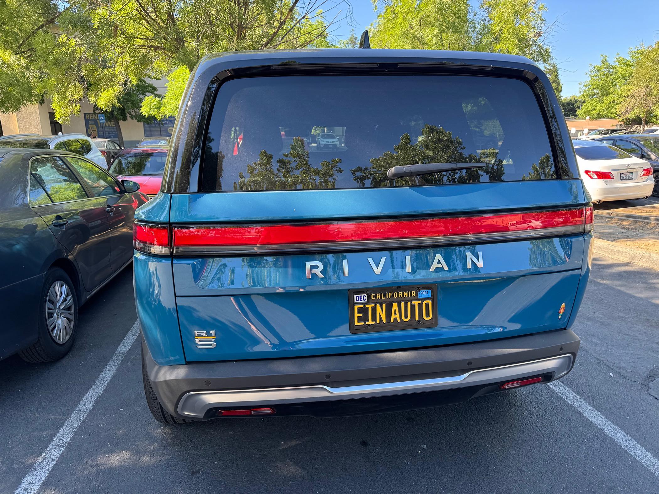 Rivian R1T R1S Personal / Vanity Plates, Anyone? IMG_4328