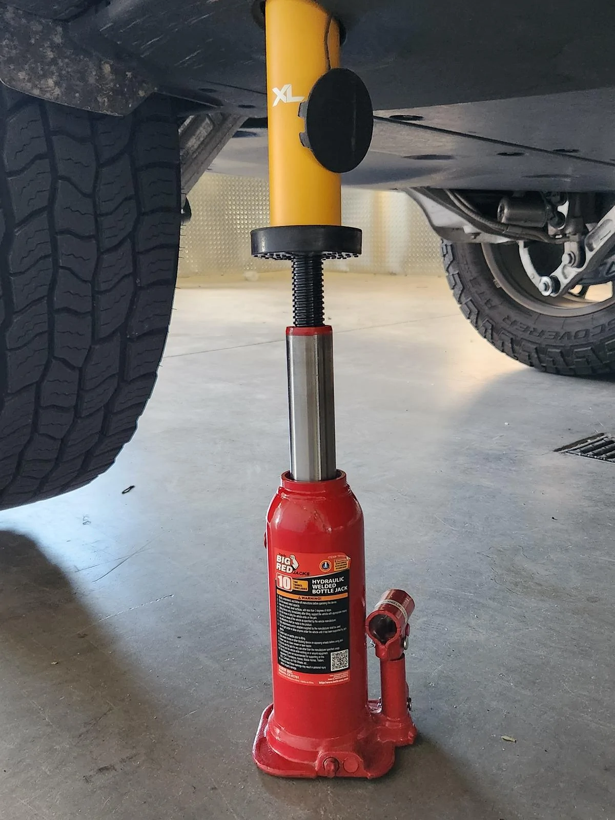 Rivian R1T R1S Best Jack Pucks? 20231007_084504