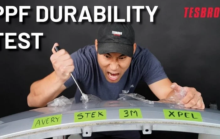PPF Durability Comparison Test: XPEL vs Avery, Stek, 3M
