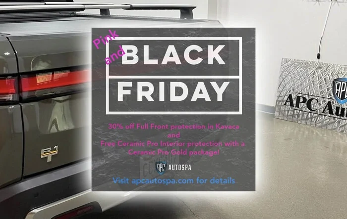 Black Friday deal is here early from APC Autospa!
